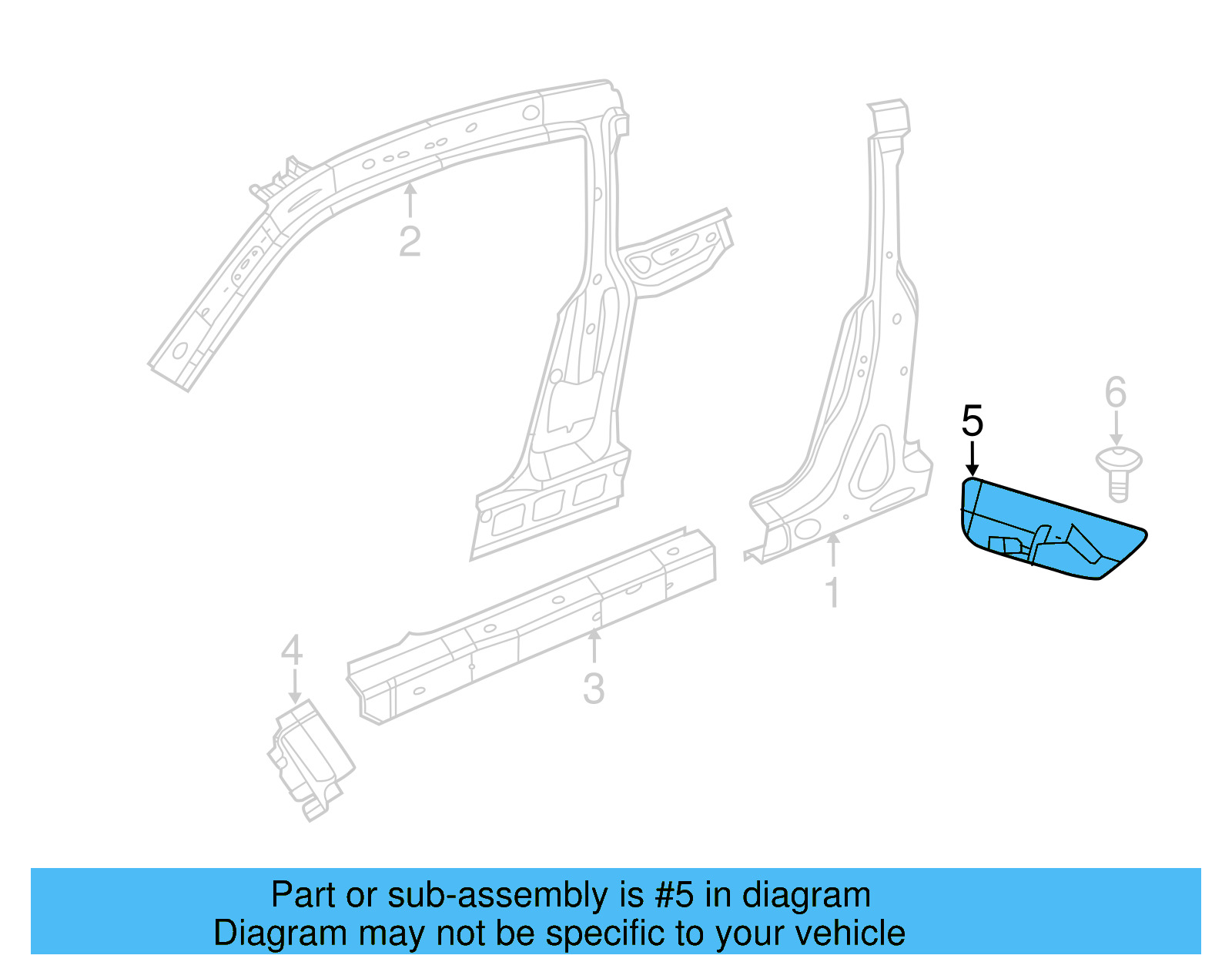End Cover 5C5-854-856-B-9B9 - View 9