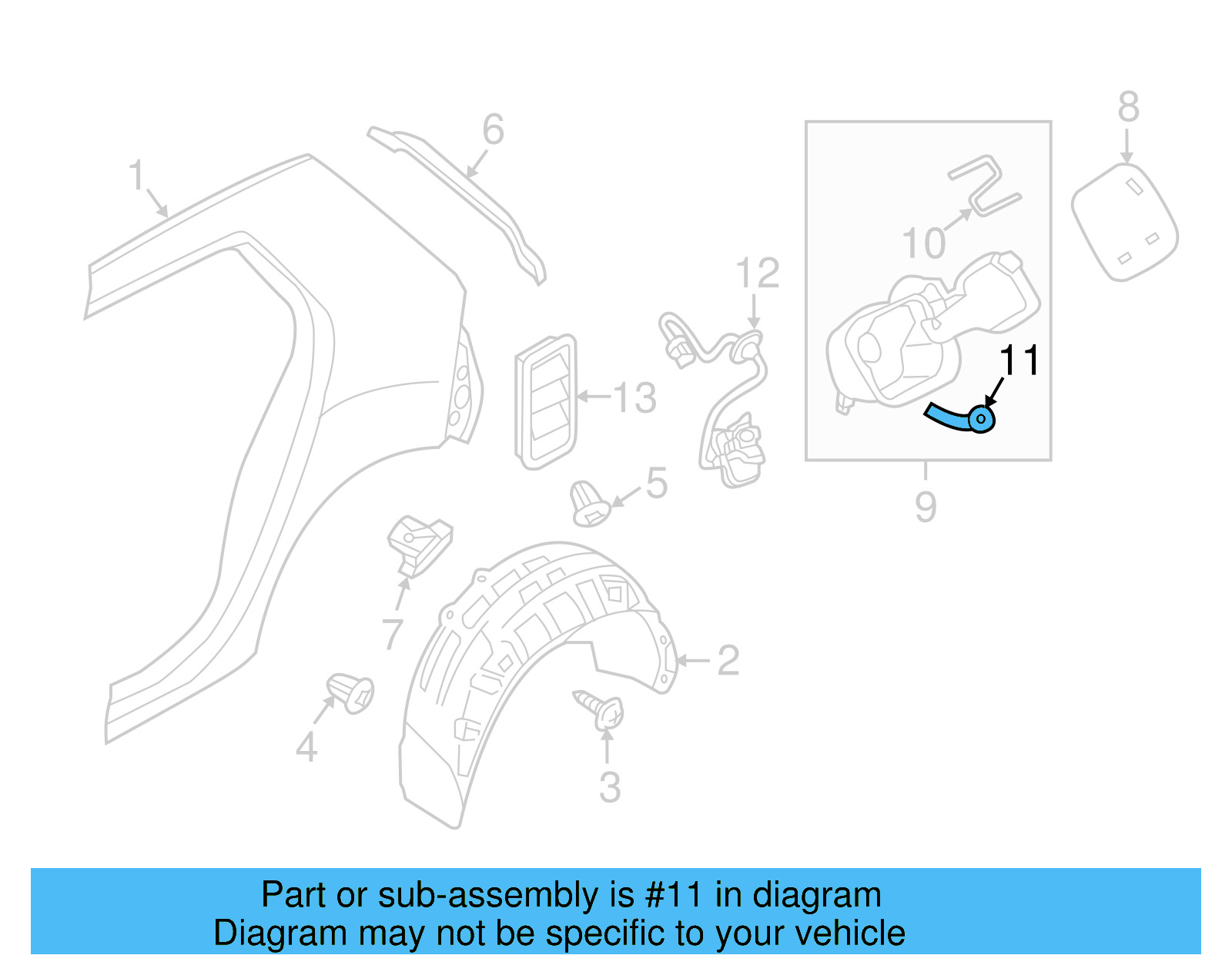 Drain Hose 3AA-809-937 - View 24