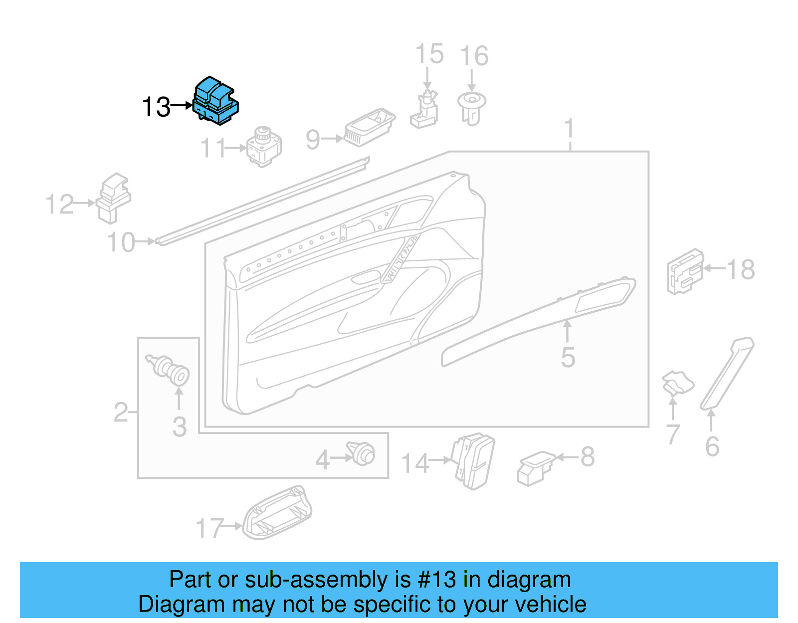 Window Switch 5G0-959-858-E-WZU