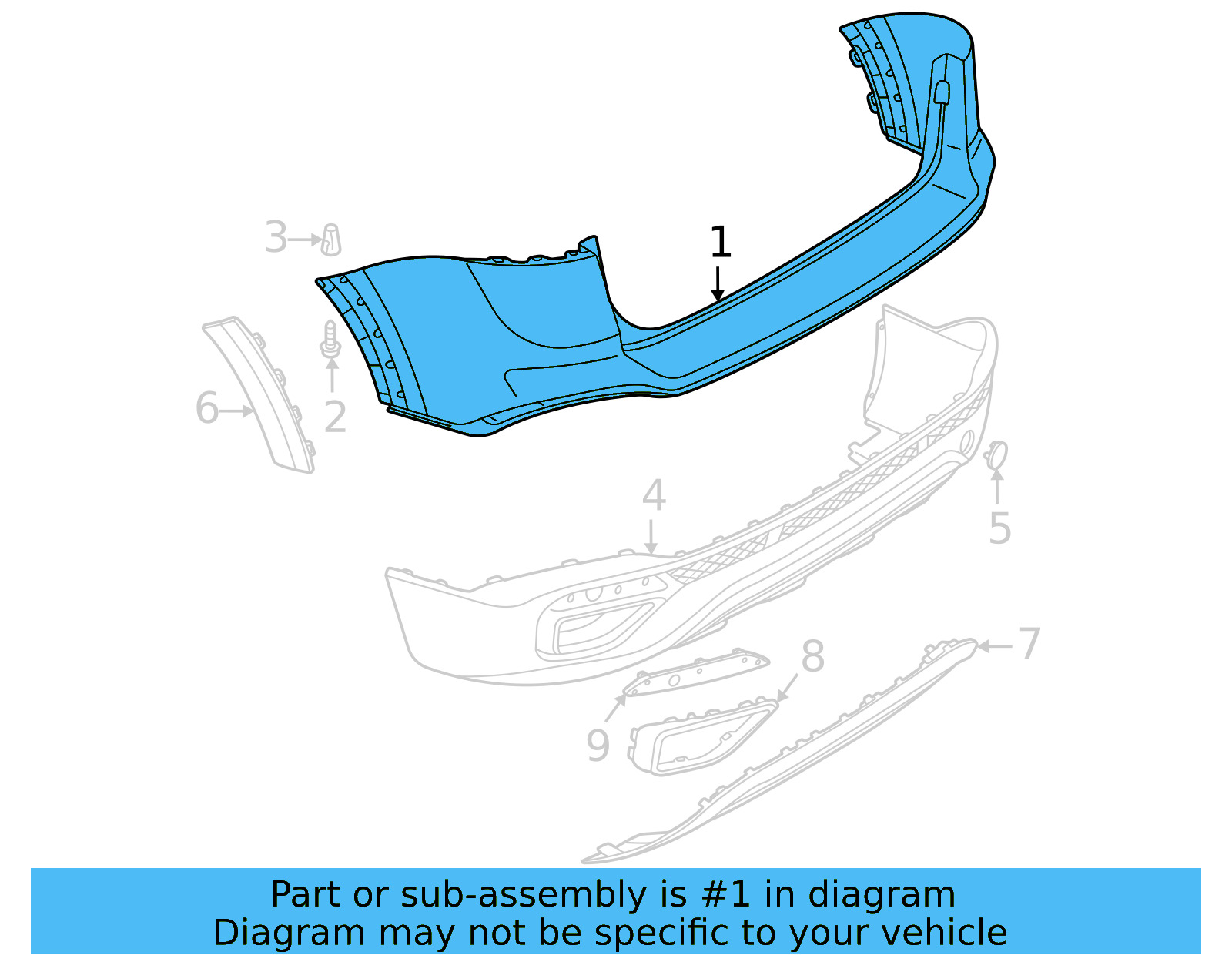 Upper Cover 2GJ-807-421-B-GRU - View 4