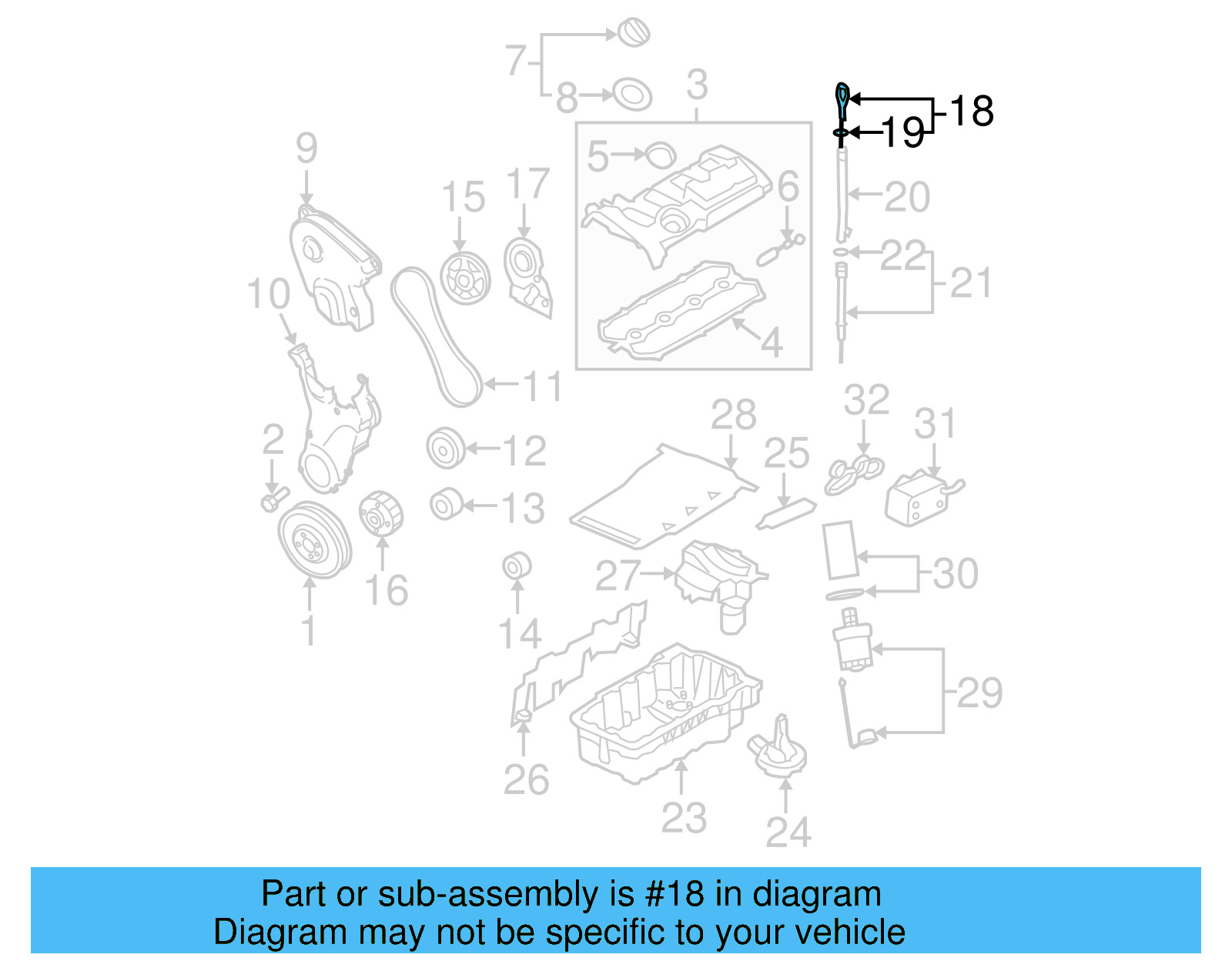 Dipstick 06F-115-611-F - View 18