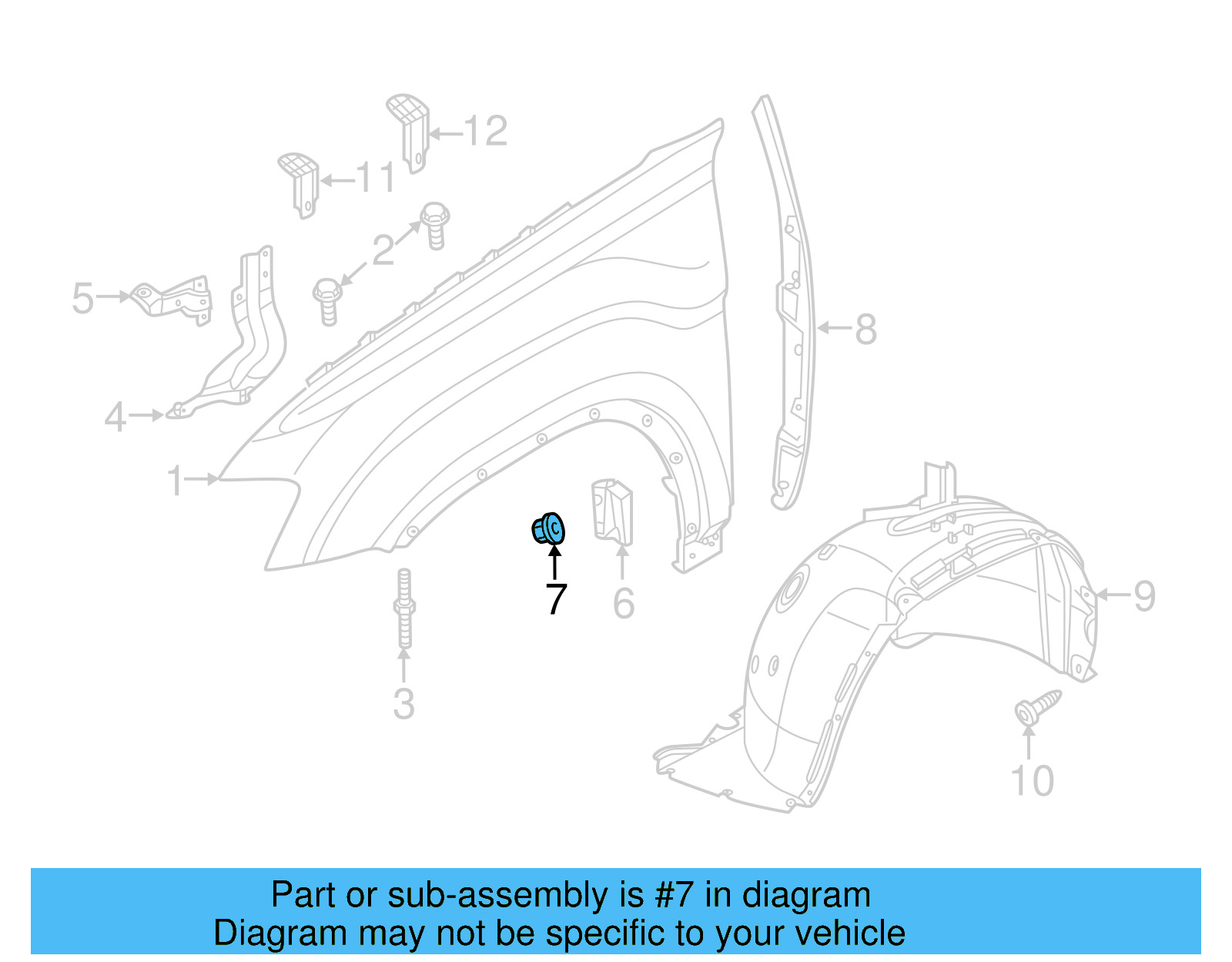 Mount Nut 171-201-969 - View 28