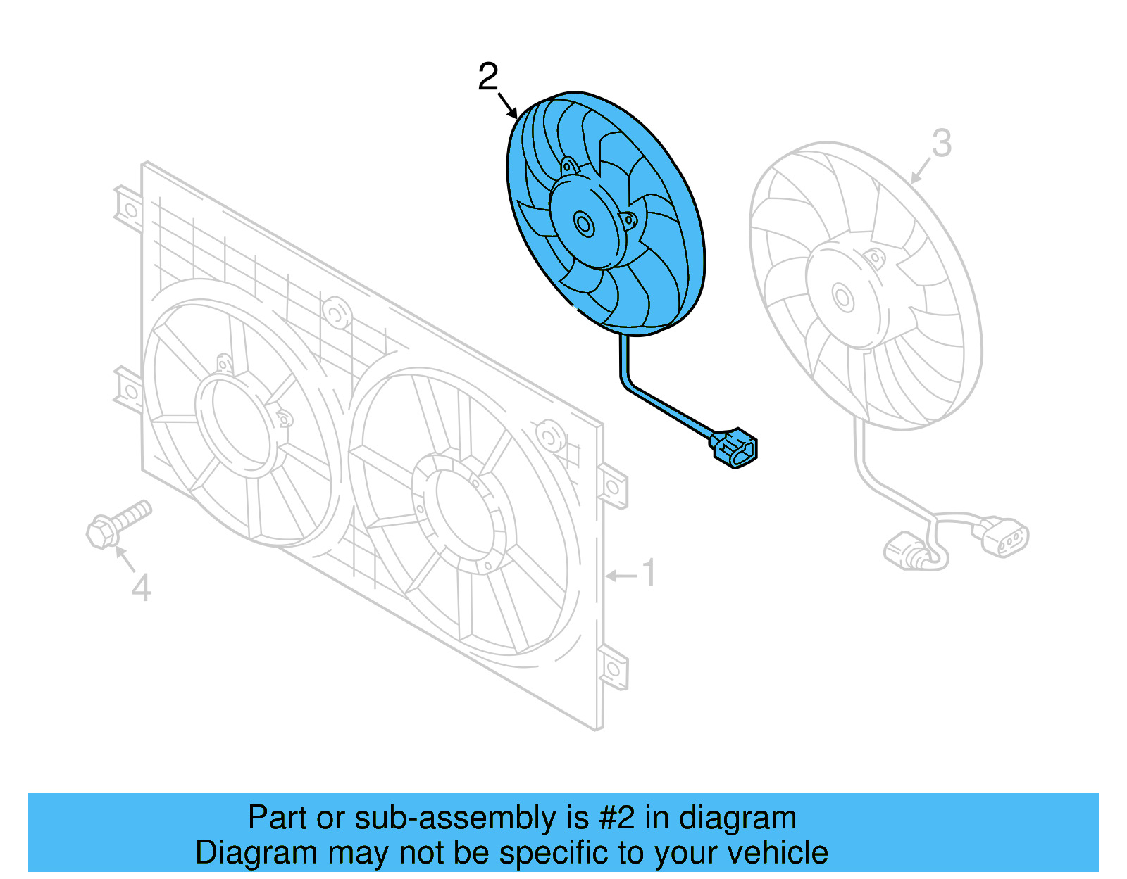 Fan & Motor 3QF-959-455-A - View 8