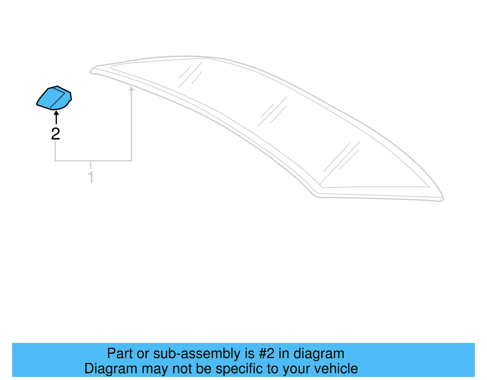 Back Glass Buffer 3C0-845-237 - View 26