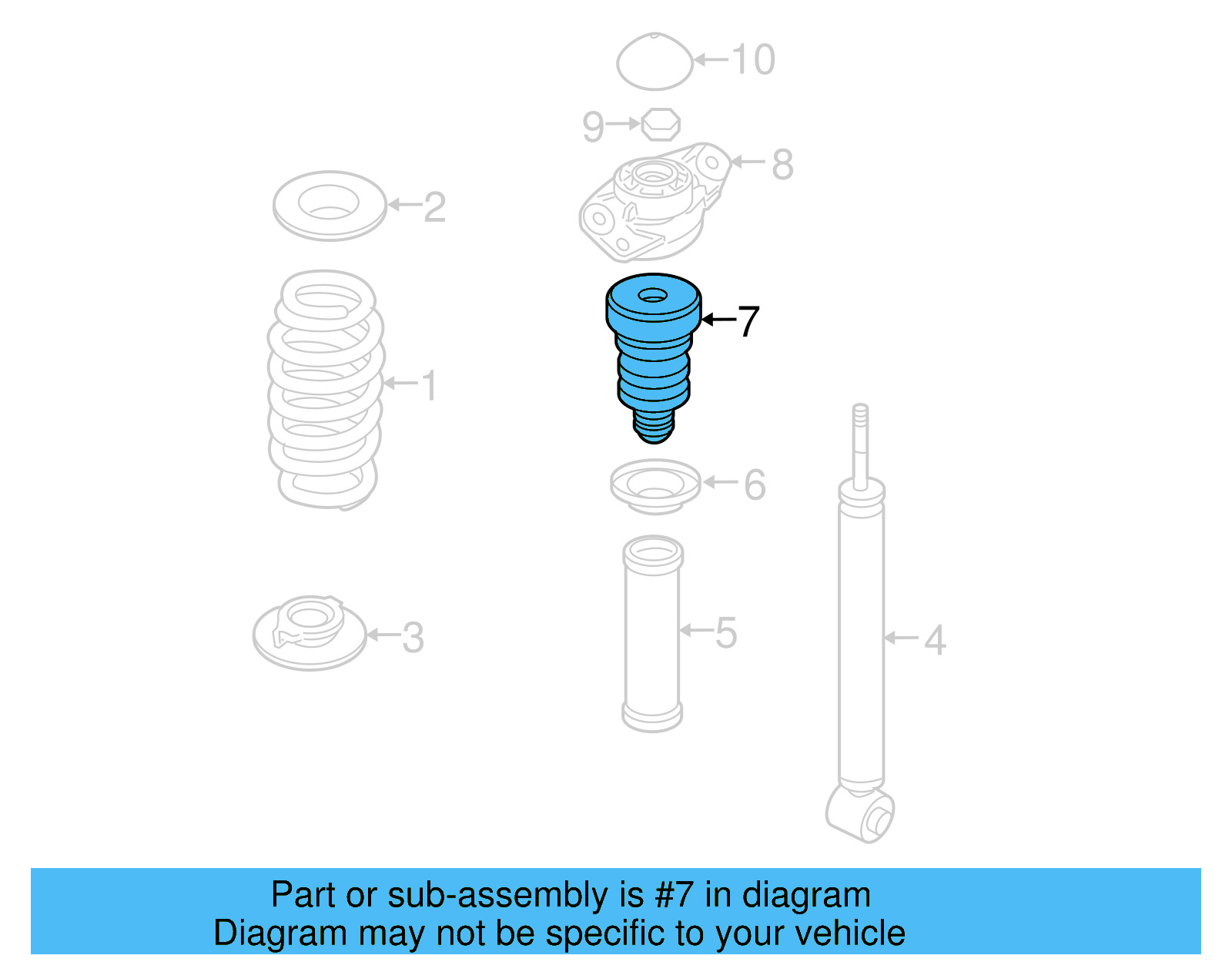 Buffer 1K0-511-353-F - View 3