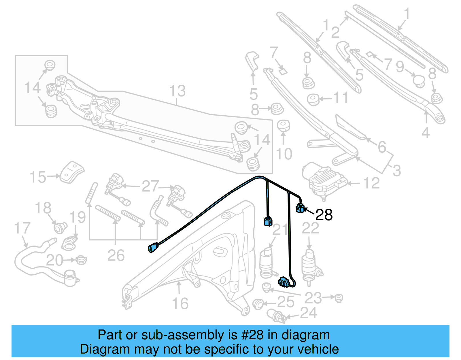 Wire Harness 7L0-971-767-A - View 4