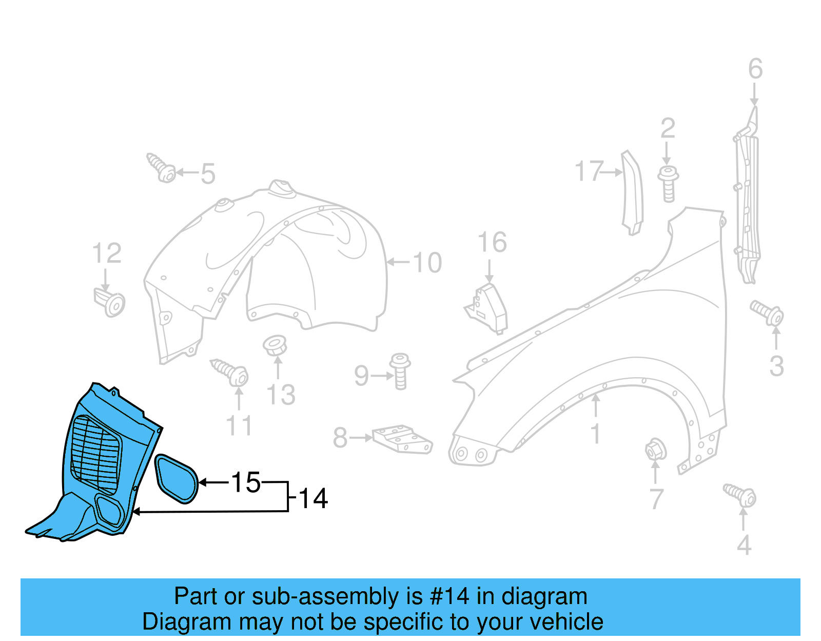 Liner Extension 7P6-805-912-D-9B9 - View 8