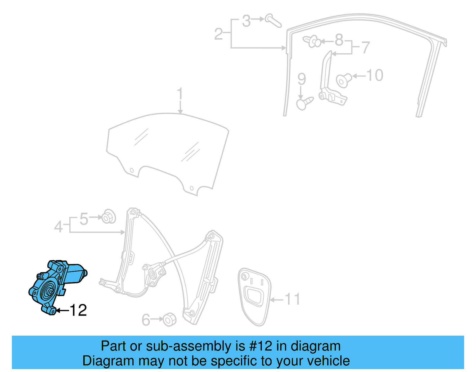 Window Motor 5Q0-959-802-B - View 16