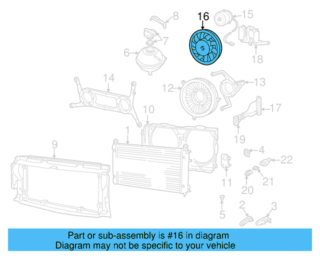 Fan Blade 701-959-465-A - View 3