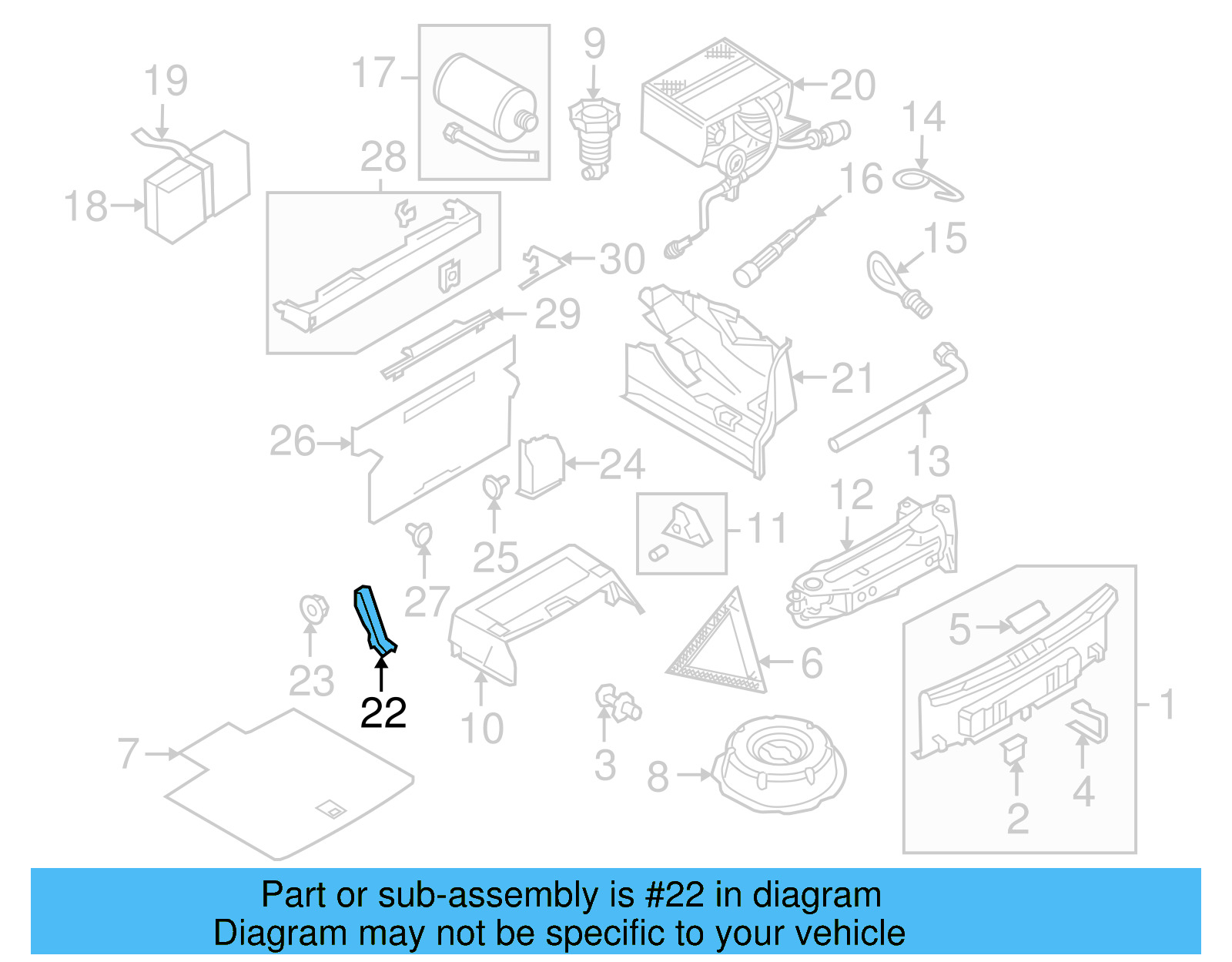 Side Trim 1Q0-867-164-C-9B9 - View 7