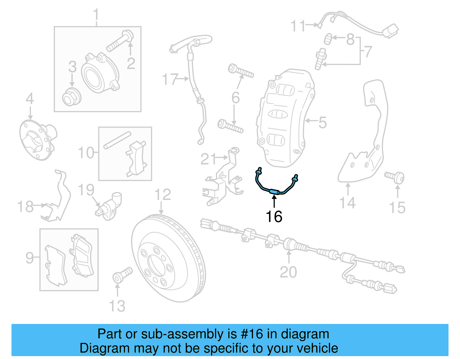 Brake Hydraulic Line 7P5-615-702 - View 7