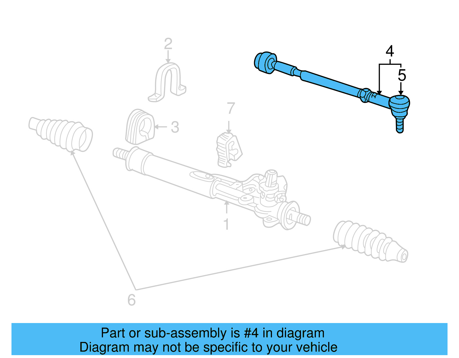Tie Rod 1H0-422-803-D