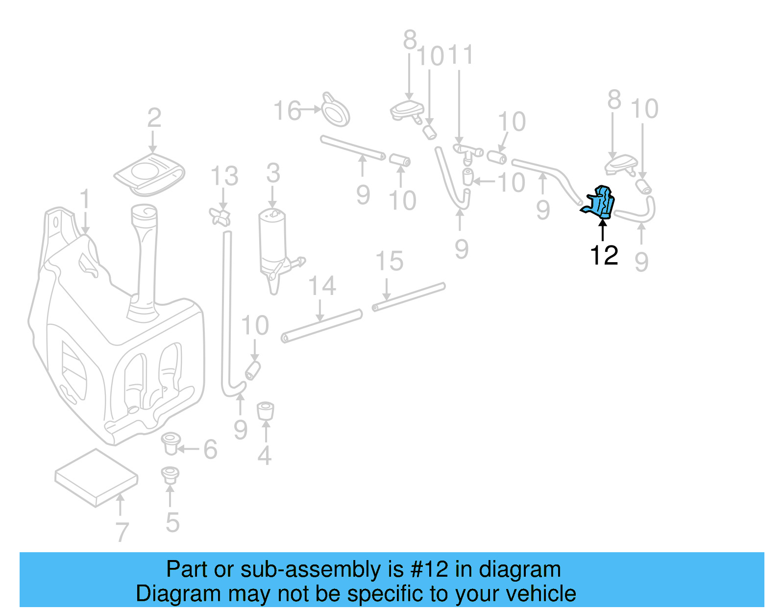 T 7D0-955-747-A - View 7