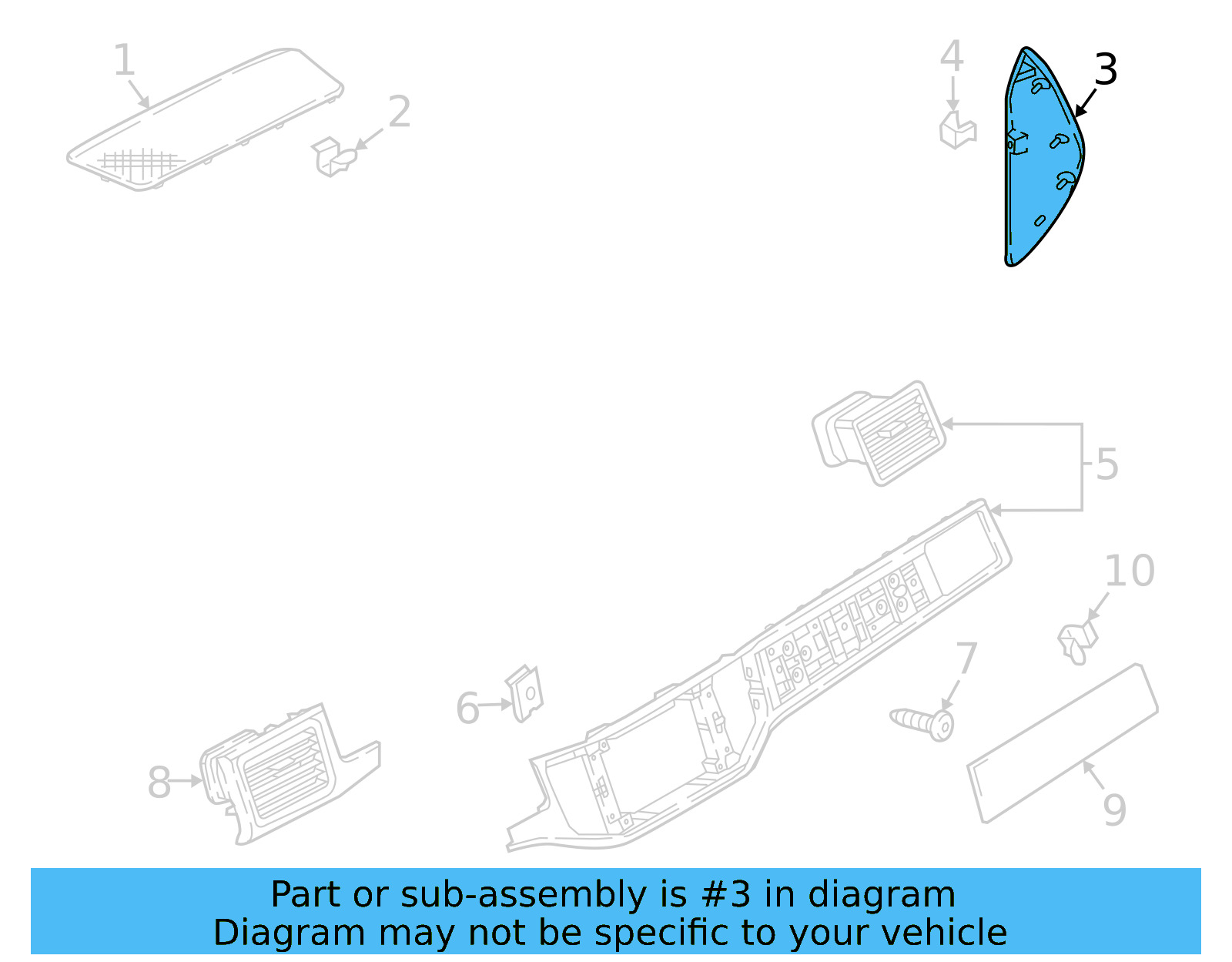 Side Cover 3CN-858-248-ZA2 - View 3