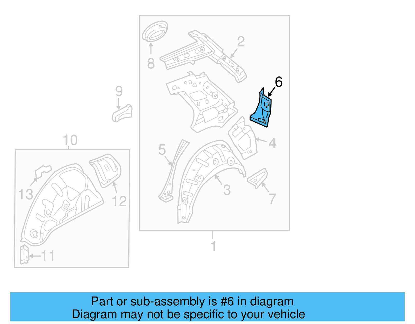 Corner Reinforced 5G6-813-331 - View 15