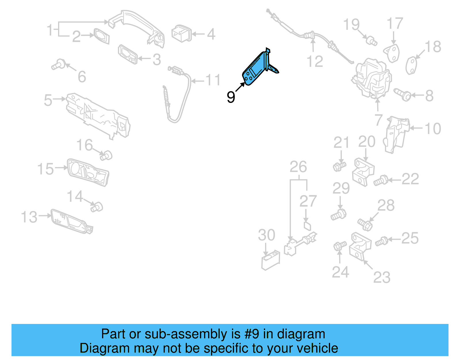 Retaining Bracket 5N0-839-768-C - View 4