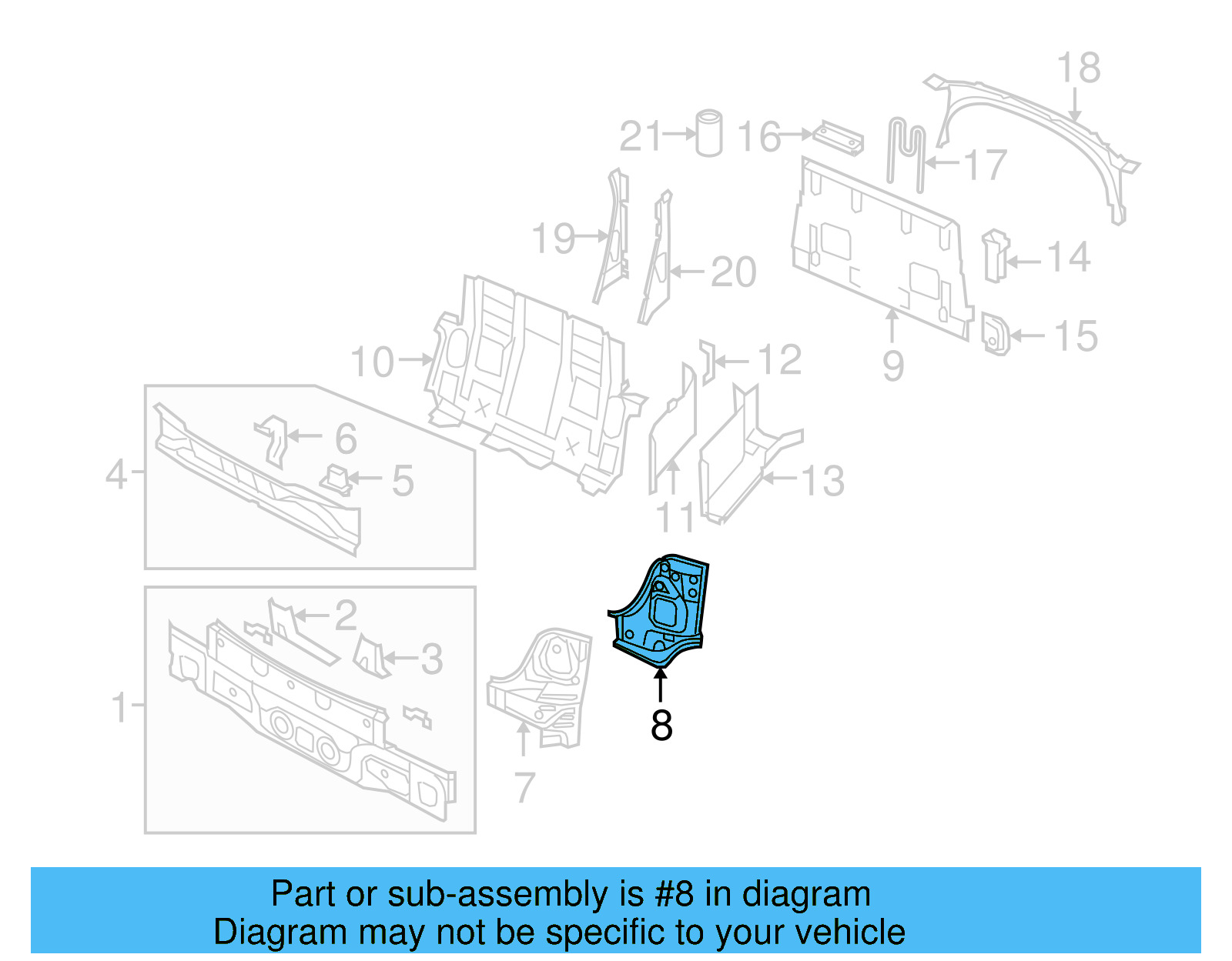 Mount Panel 1Q0-813-327 - View 5
