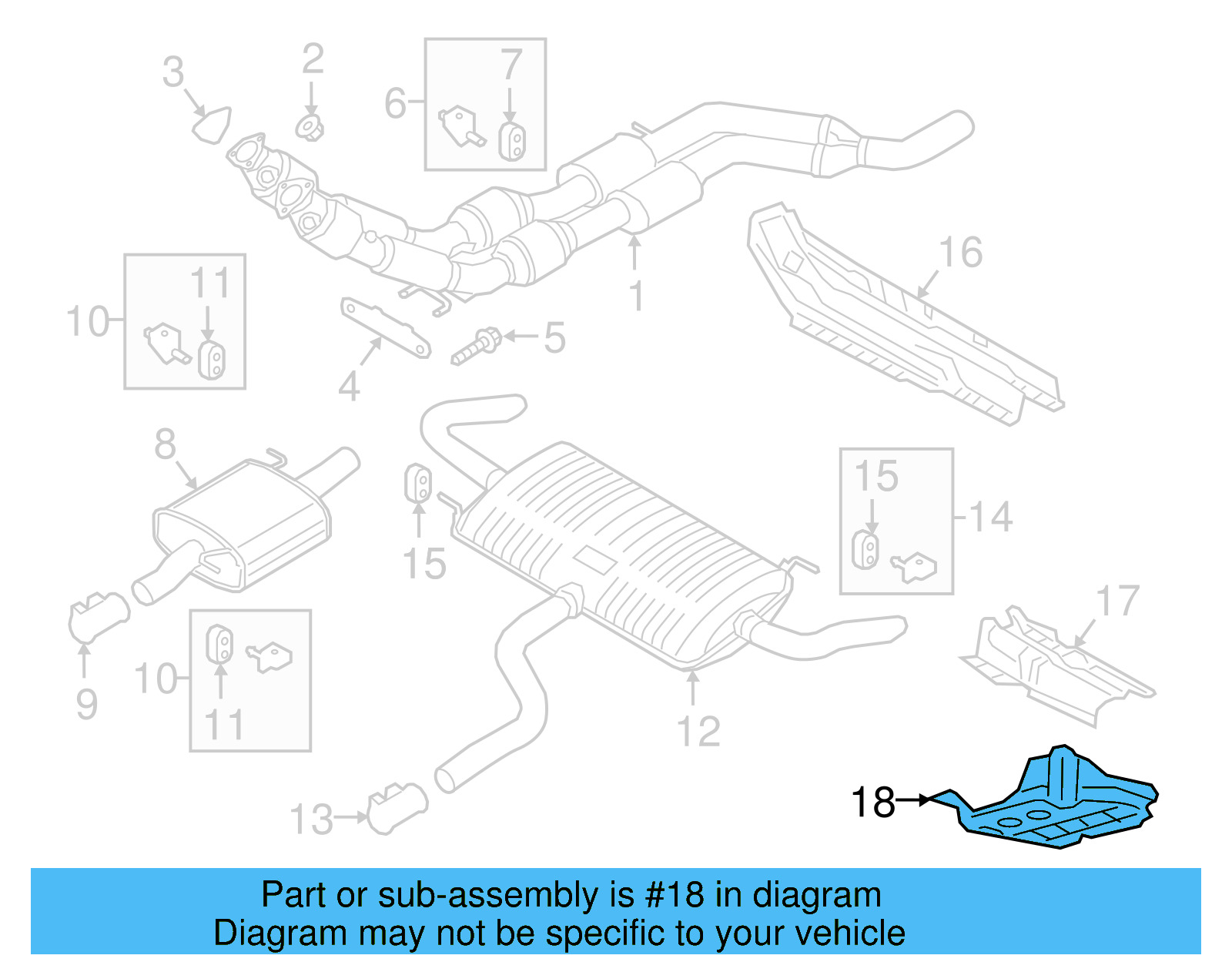 Heat Shield 3QF-825-711-C - View 7
