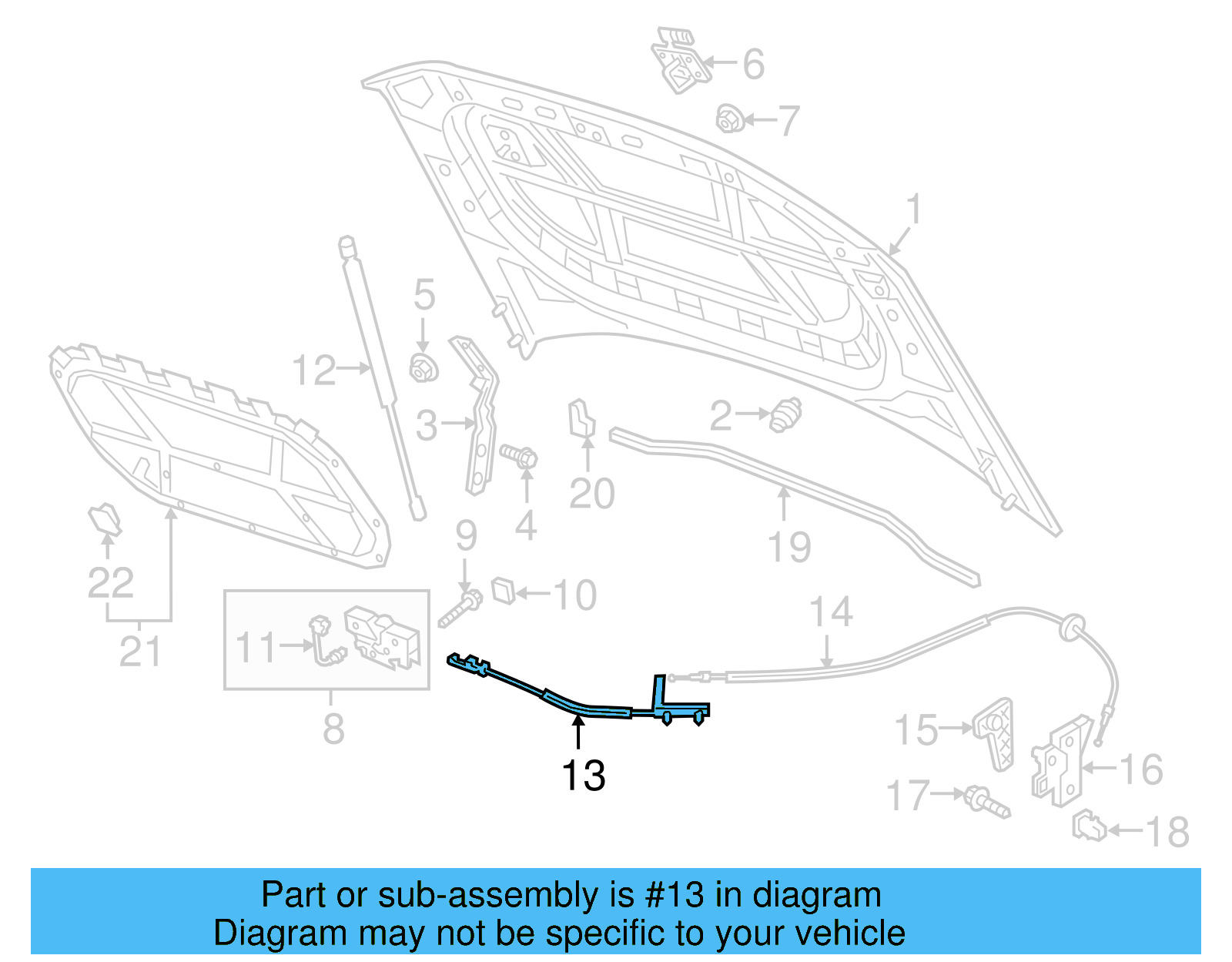 Release Cable 3CN-823-531 - View 5