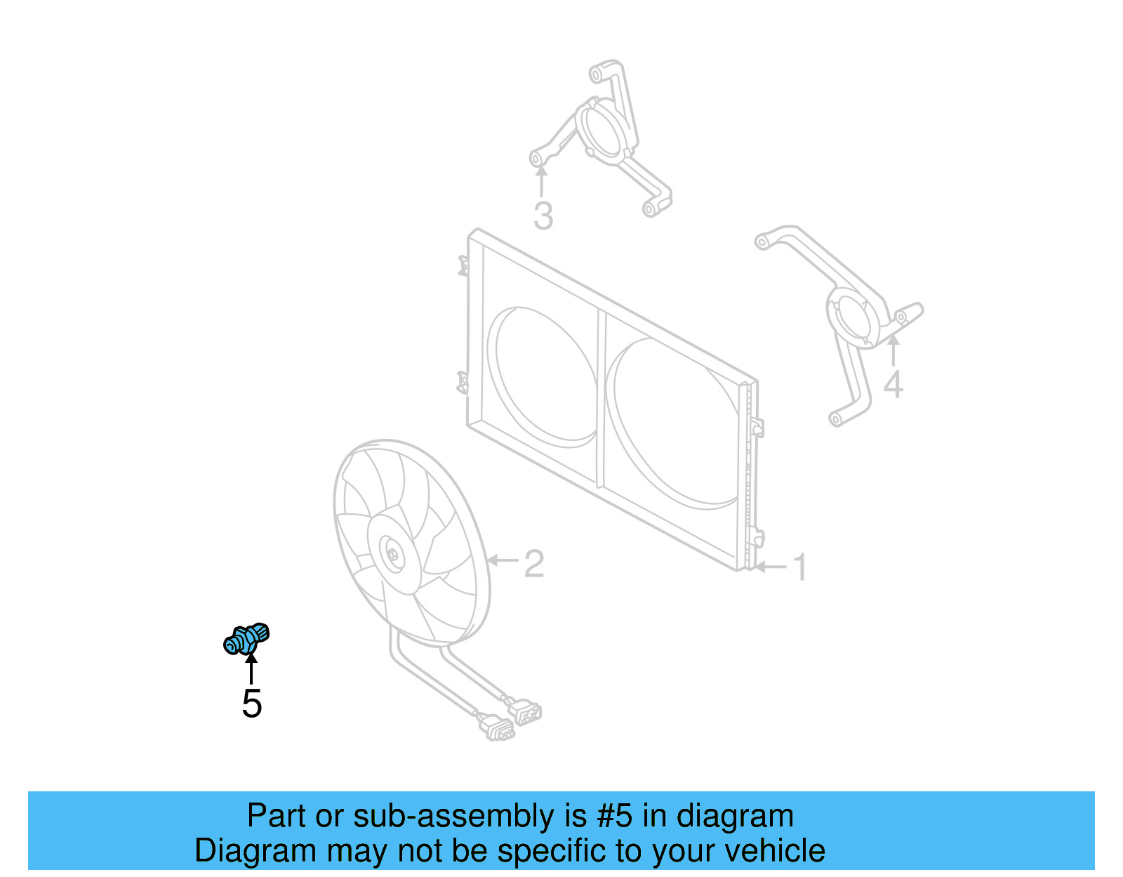 Engine Cooling Fan Temperature Switch 1J0-959-481-A - View 28
