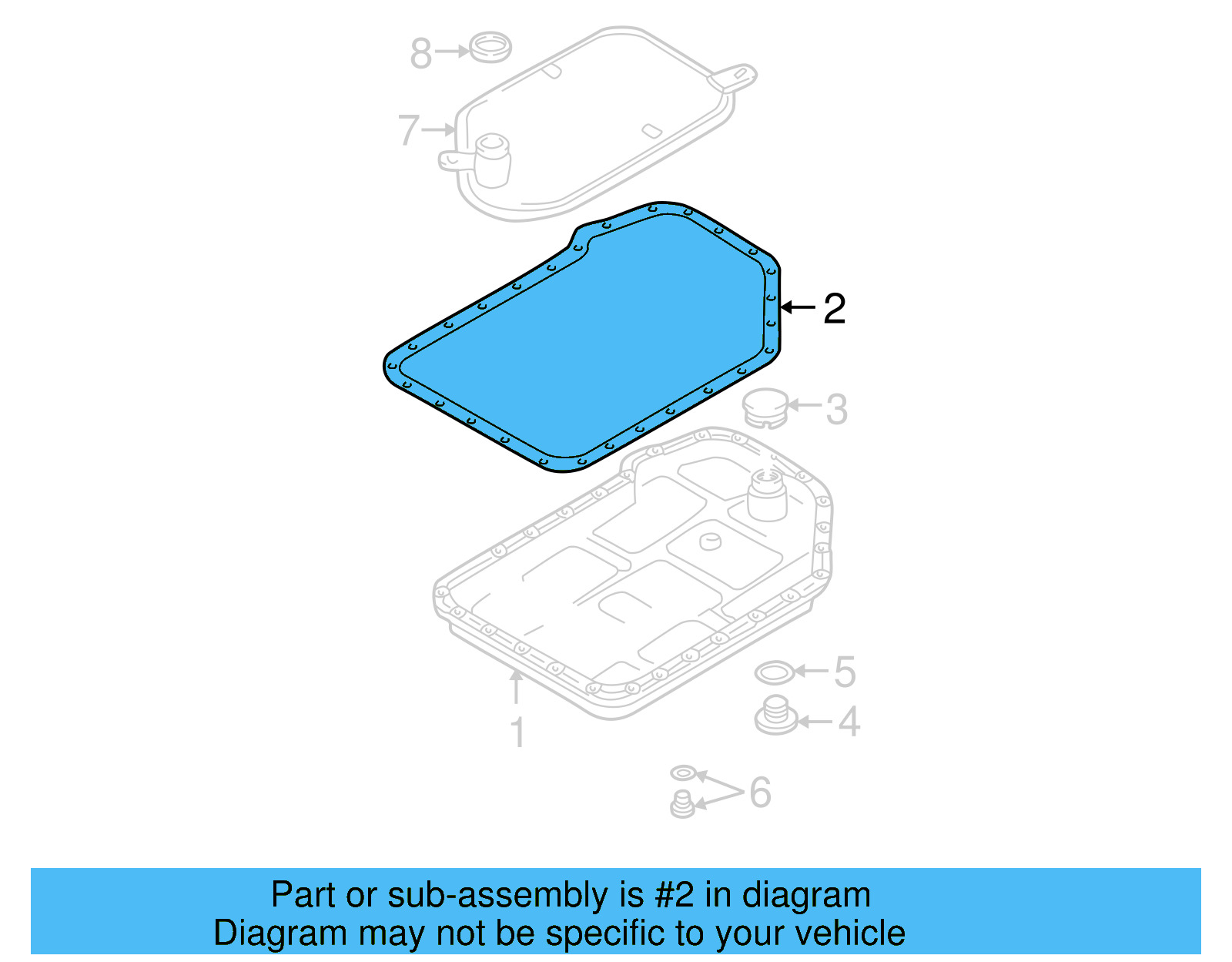 Pan Gasket 01V-321-371 - View 13