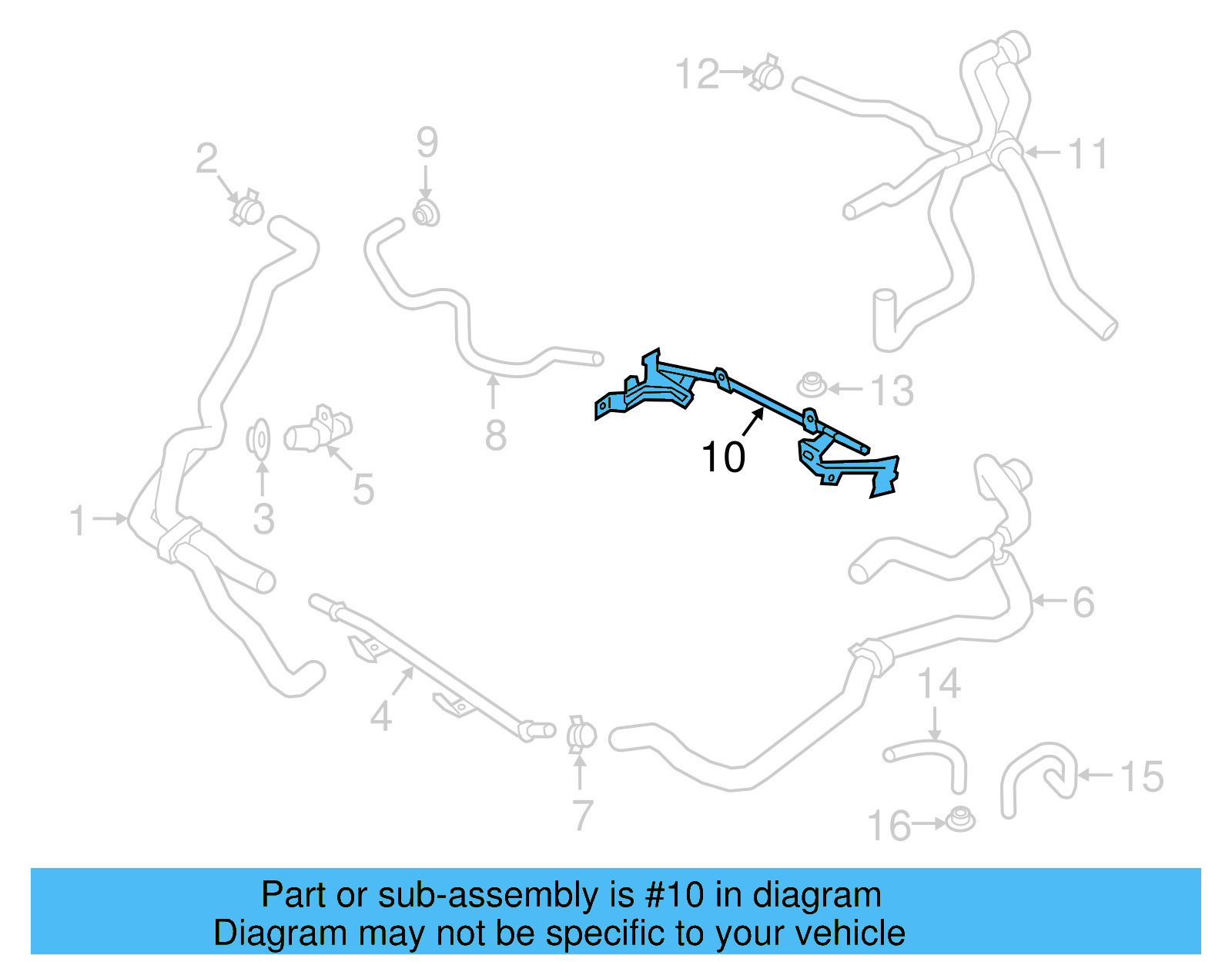 Pipe Assembly 3C0-121-070-AJ - View 26