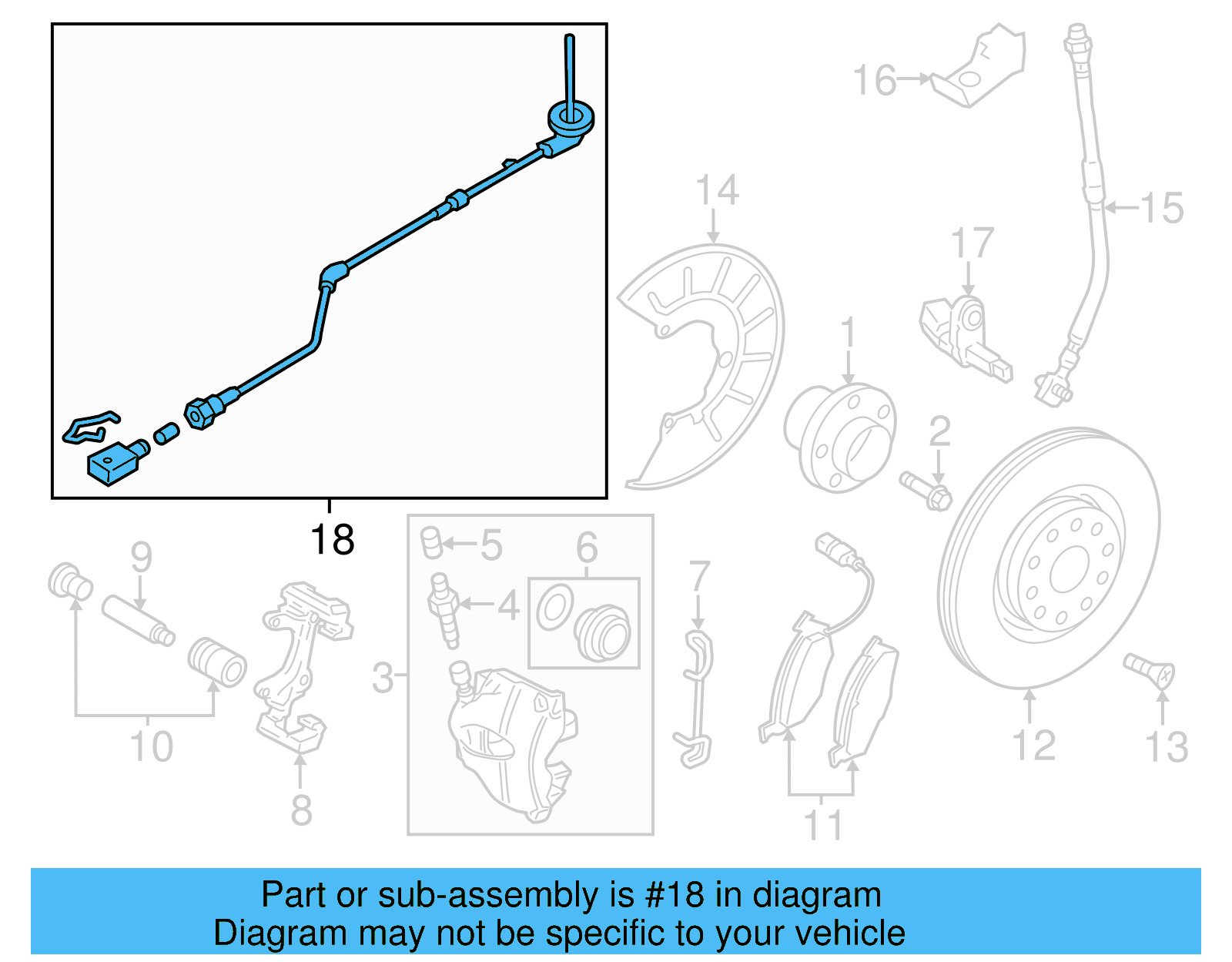 ABS Sensor Wire 561-927-903-A - View 21