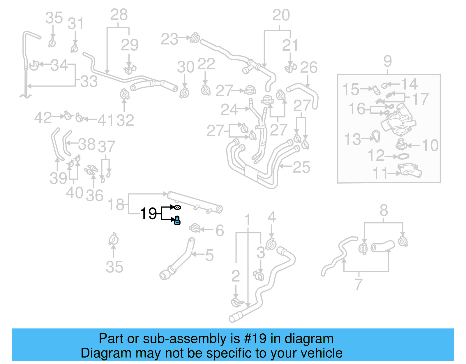 Connector Pipe Plug 021-121-022 - View 8