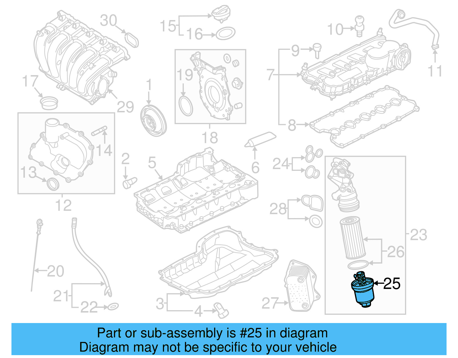 Oil Filter Housing 07K-115-408 - View 37