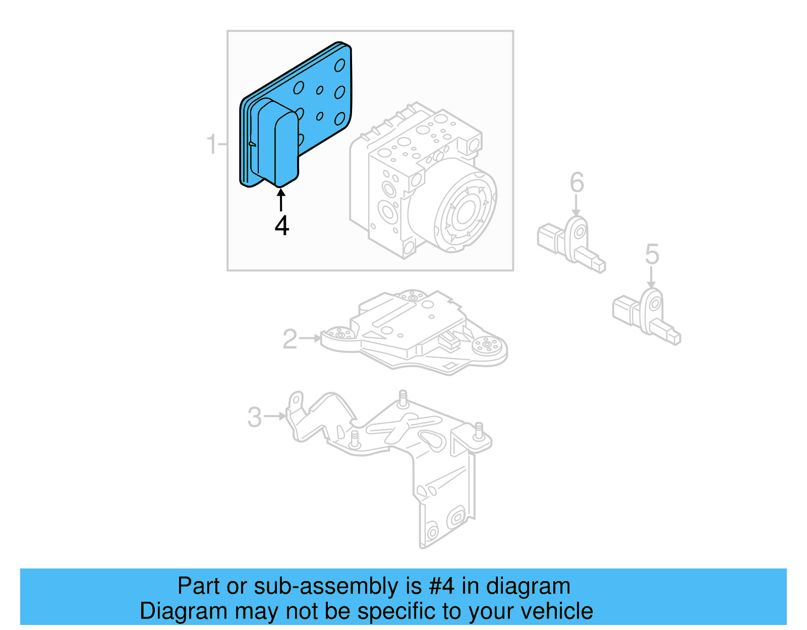 Control Module 5Q0-907-379-DB-REP - View 4