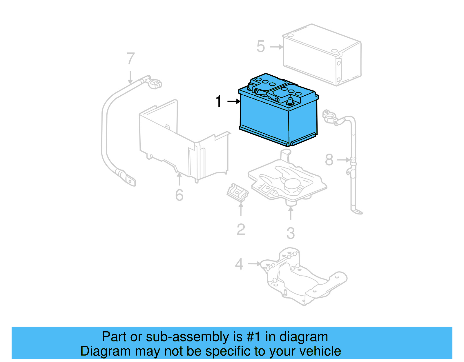 Vehicle Battery 000-915-089-F-DSP - View 12