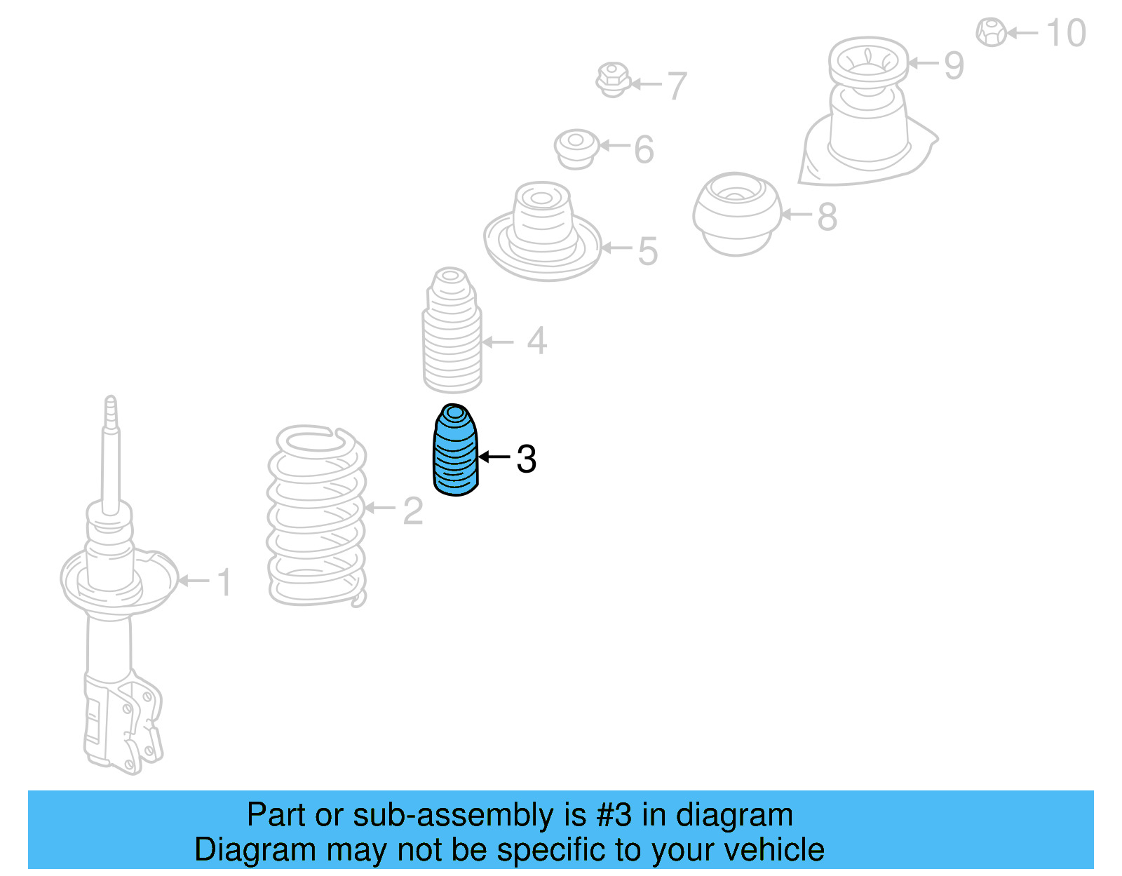 Bumper 357-412-303-F - View 6