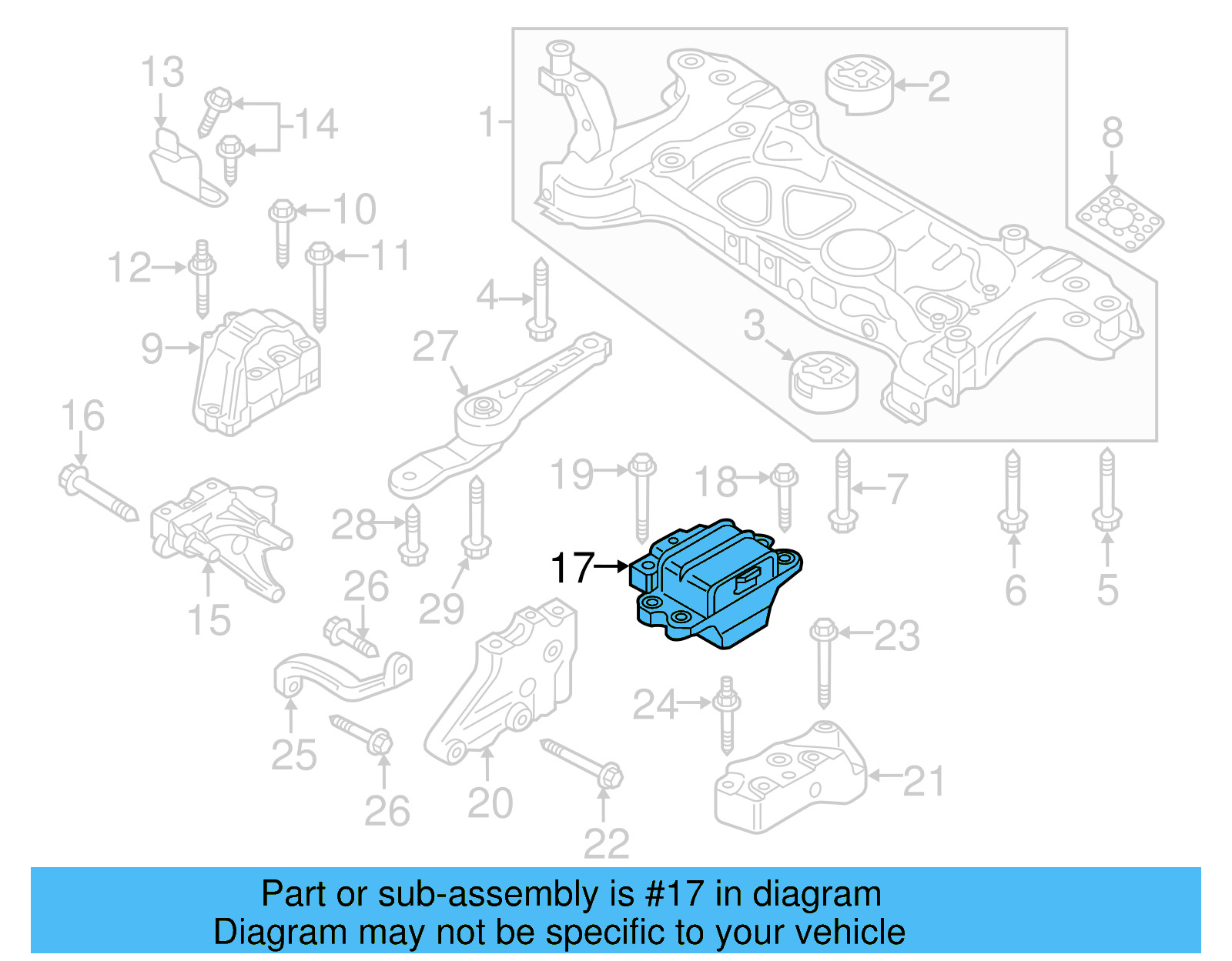 Mount 1K0-199-555-CE - View 22