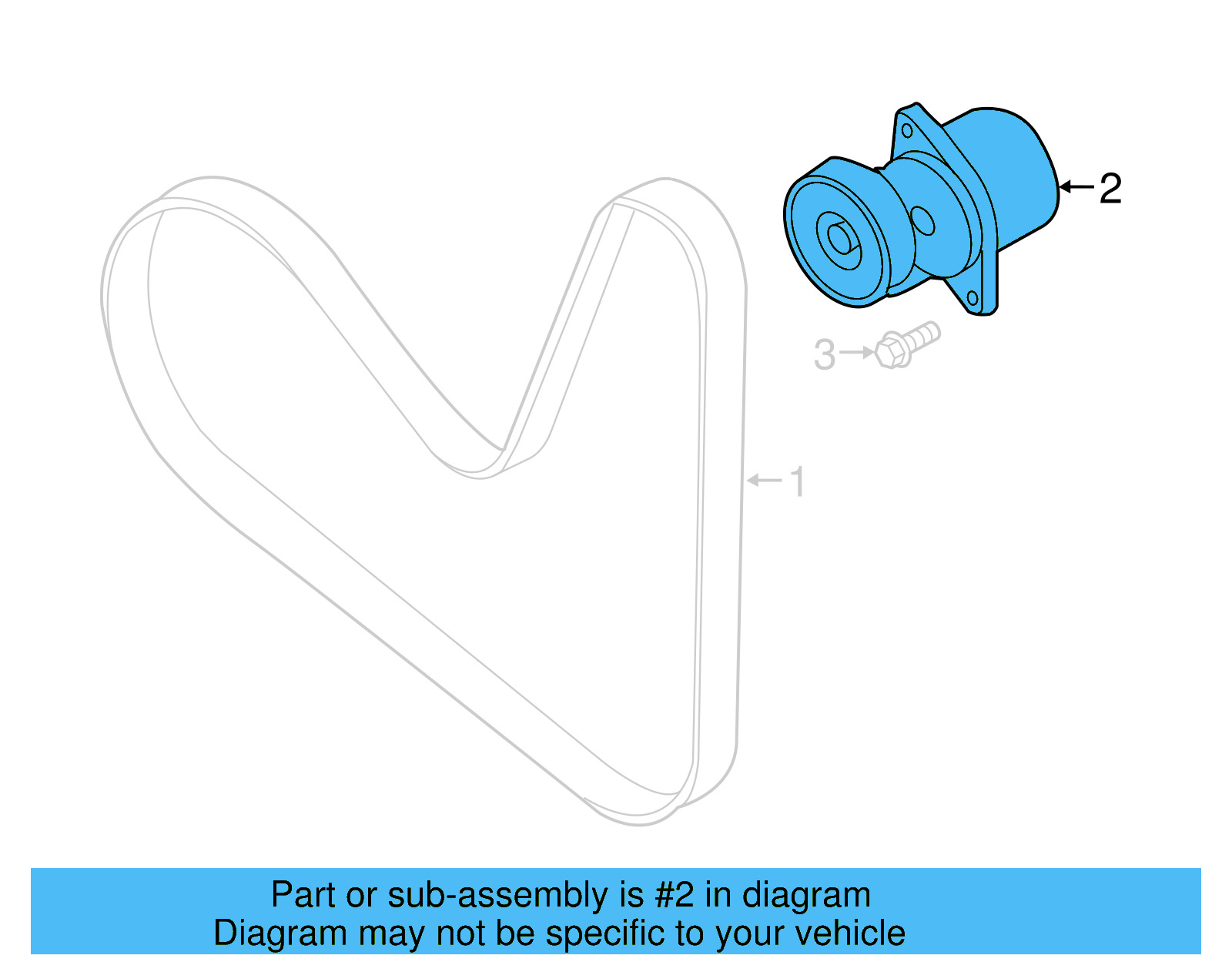 Belt Tensioner 06K-903-133-AG - View 13