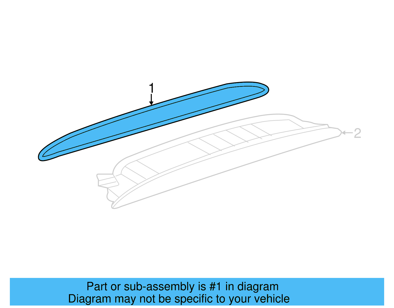 High Mount Lamp 7P6-945-087-B - View 11