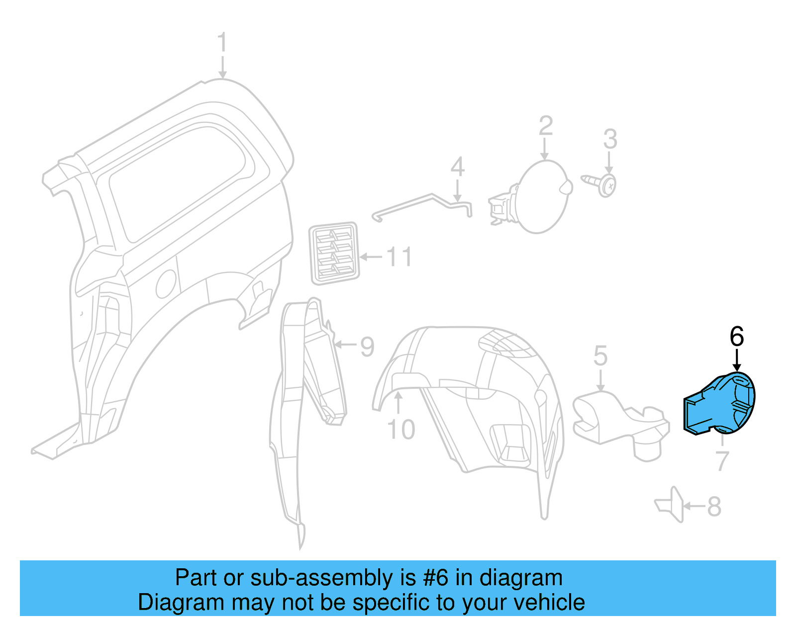 Housing 7B0-201-253-A - View 4
