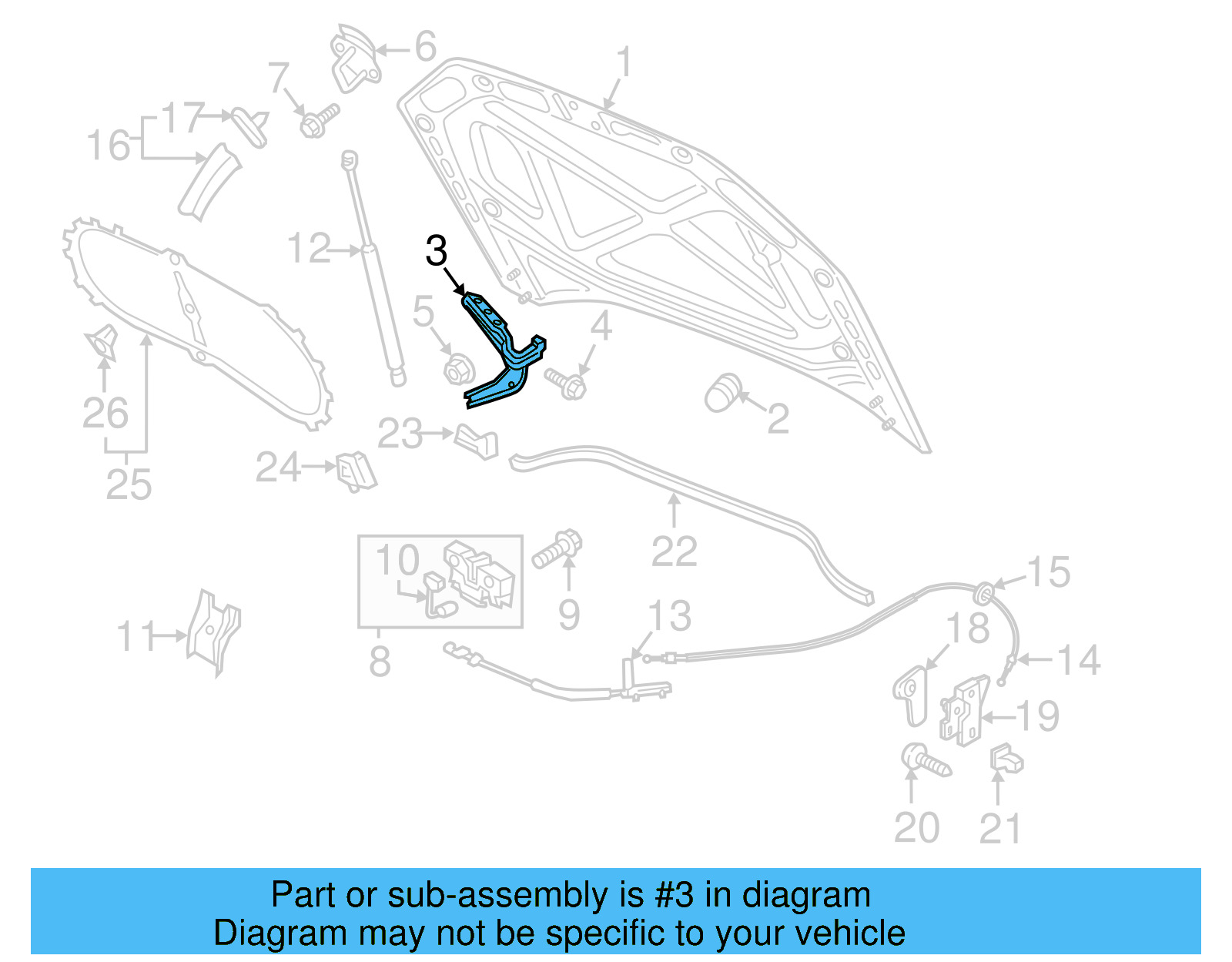Hinge 561-823-302-C - View 6