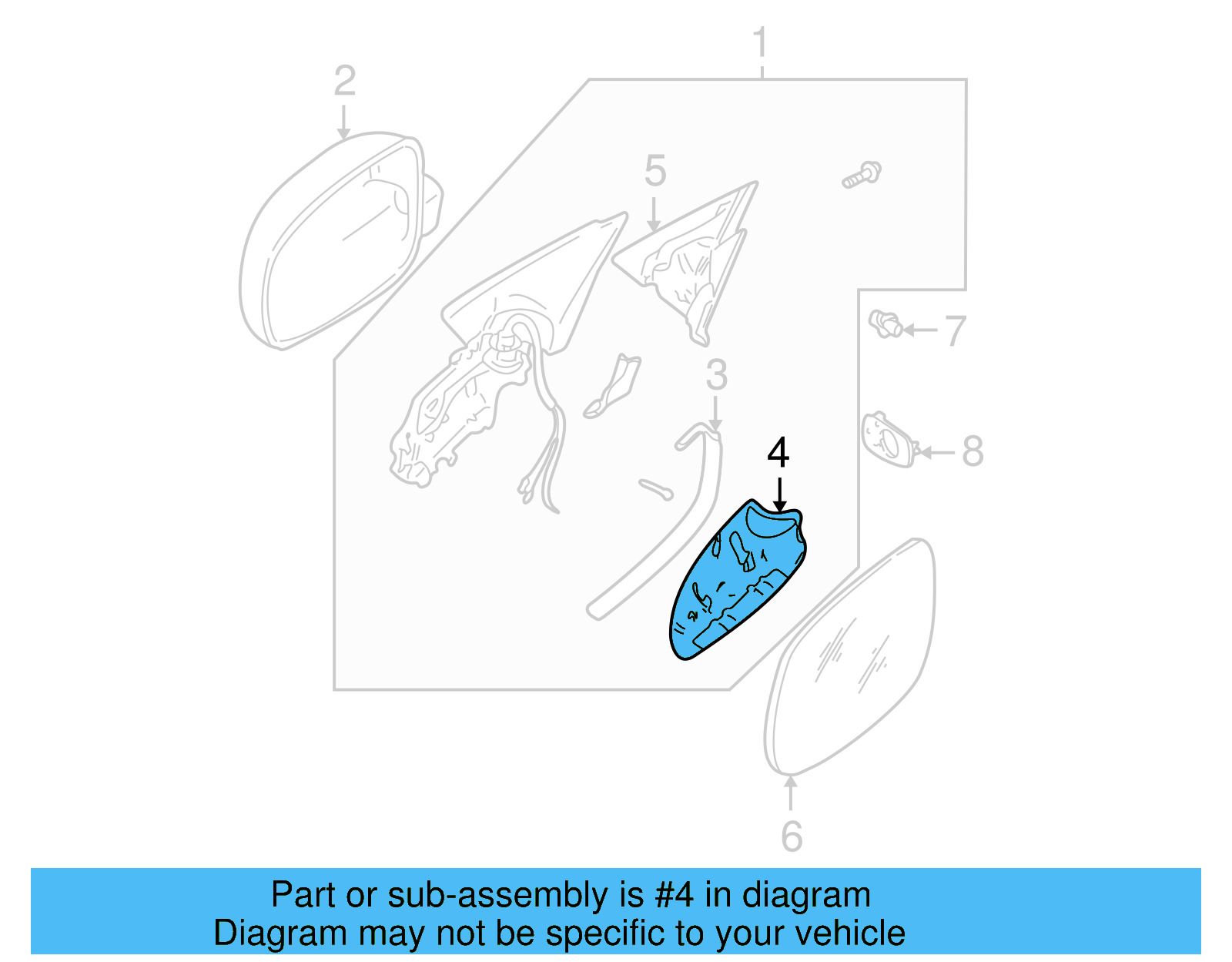Lower Trim 3B0-857-604-01C - View 15