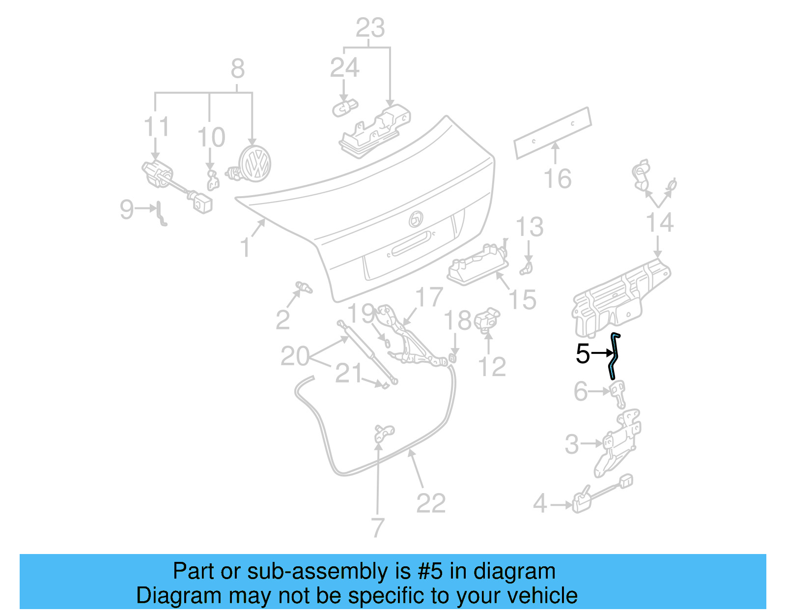 Rod 1J5-827-515-C - View 6