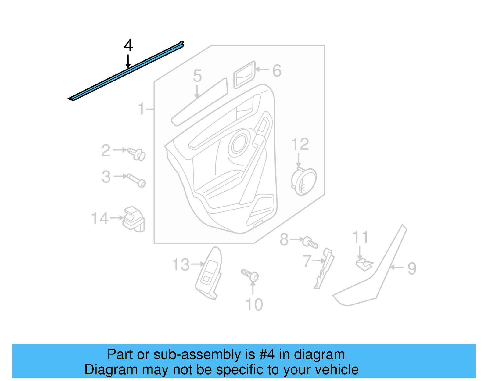 Belt Weather 5K6-839-479-B-5AP - View 7