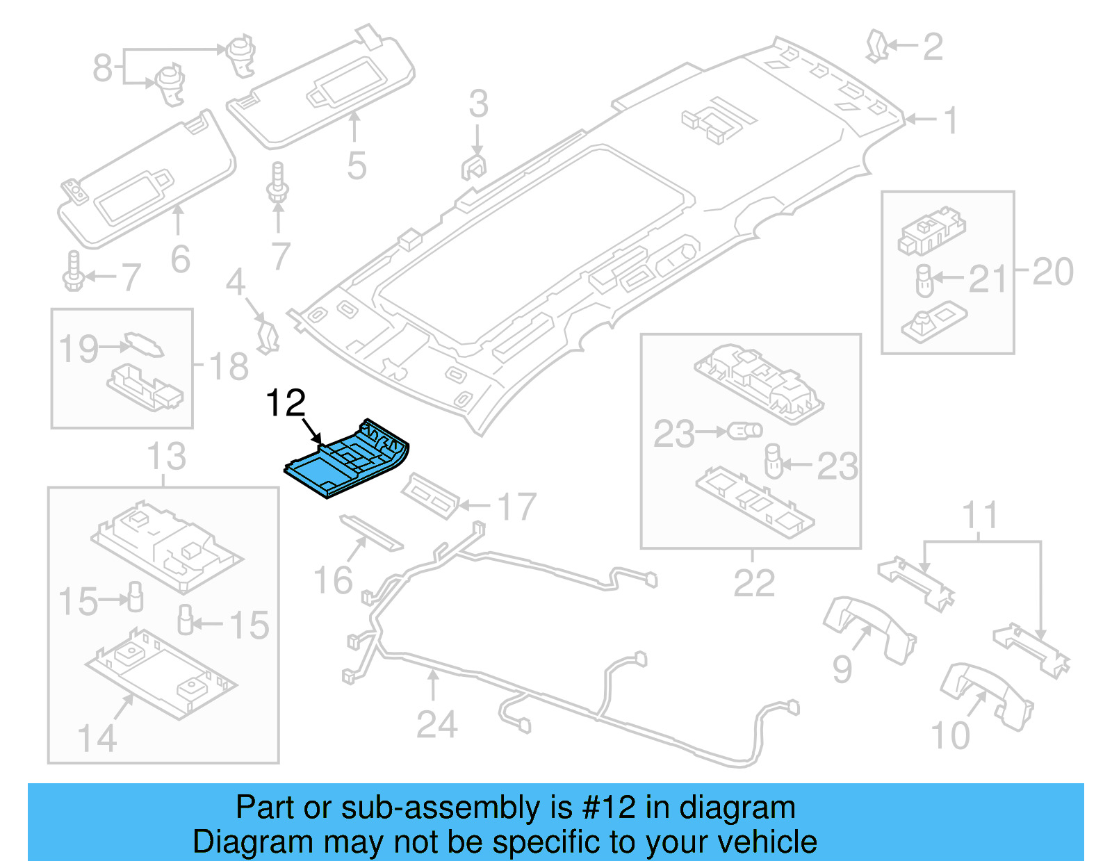 Trim Plate 3CN-867-591-ZA2 - View 6