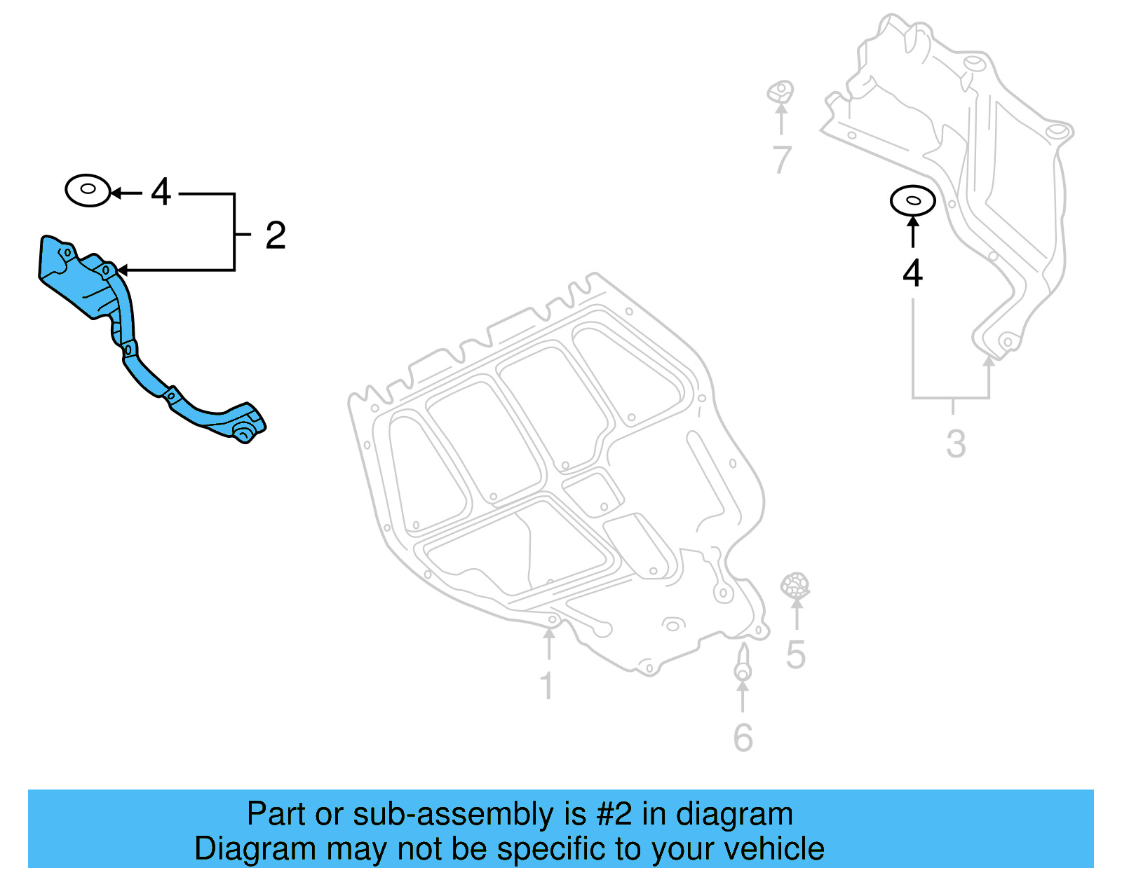 Splash Shield 1J0-825-250-G - View 13