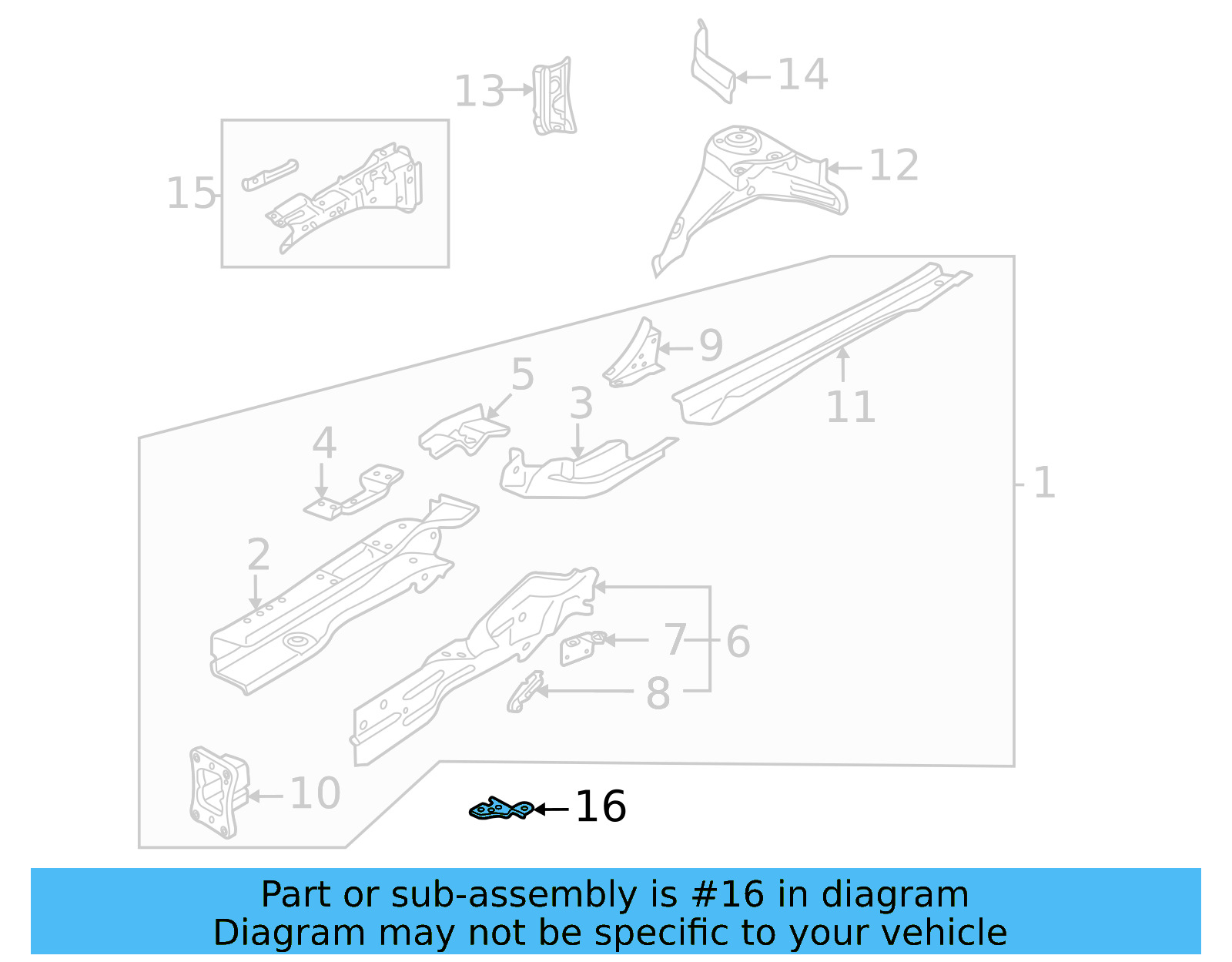 Support 2GJ-805-931-A - View 12