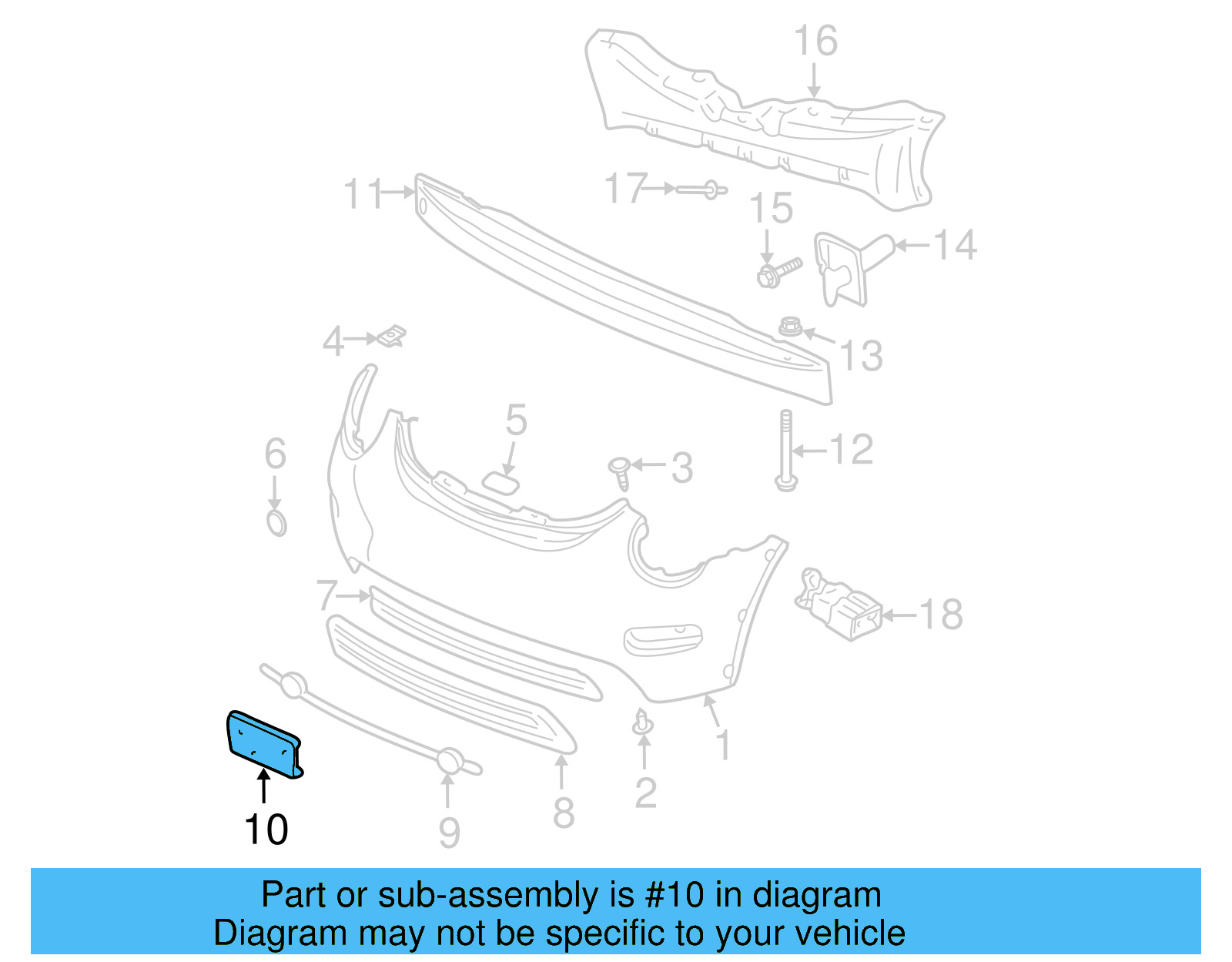 License Bracket 1C0-807-287-D-B41 - View 13