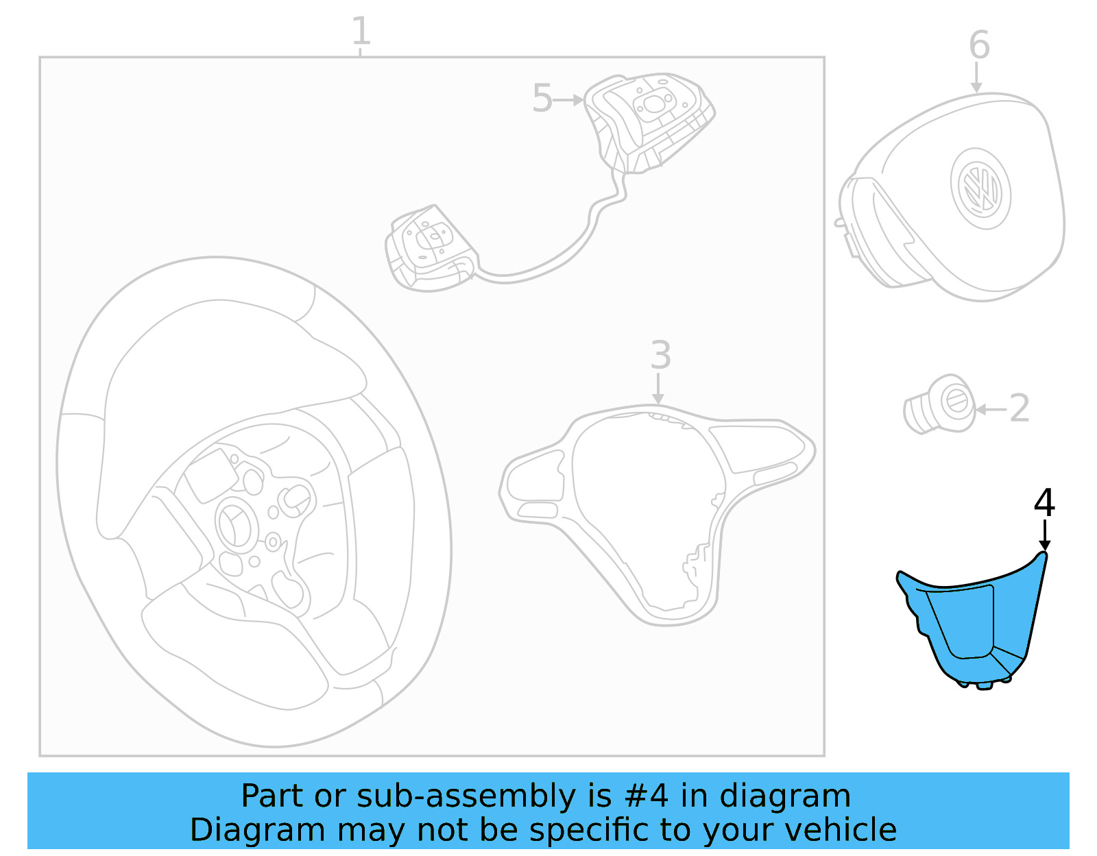 Trim 5H0-419-659-K-UXQ - View 12