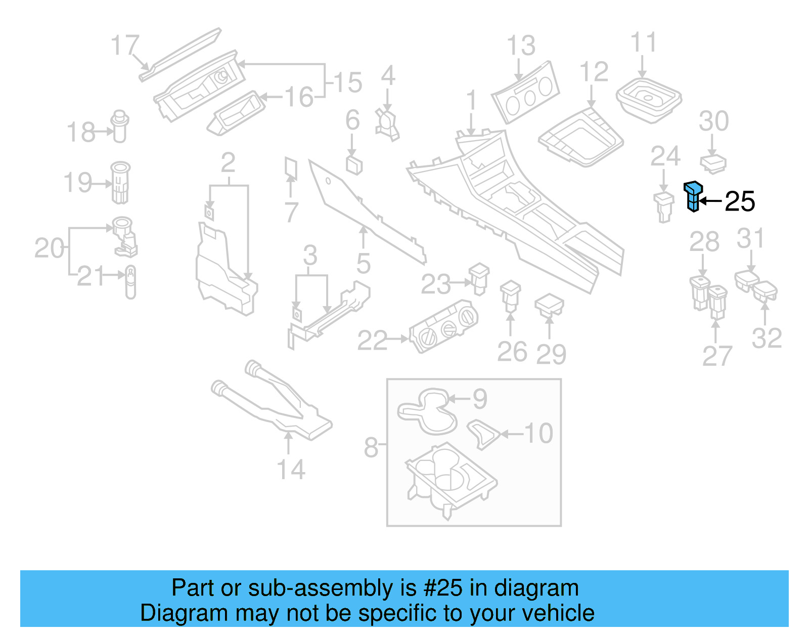 Switch 3C0-927-235-REH - View 3
