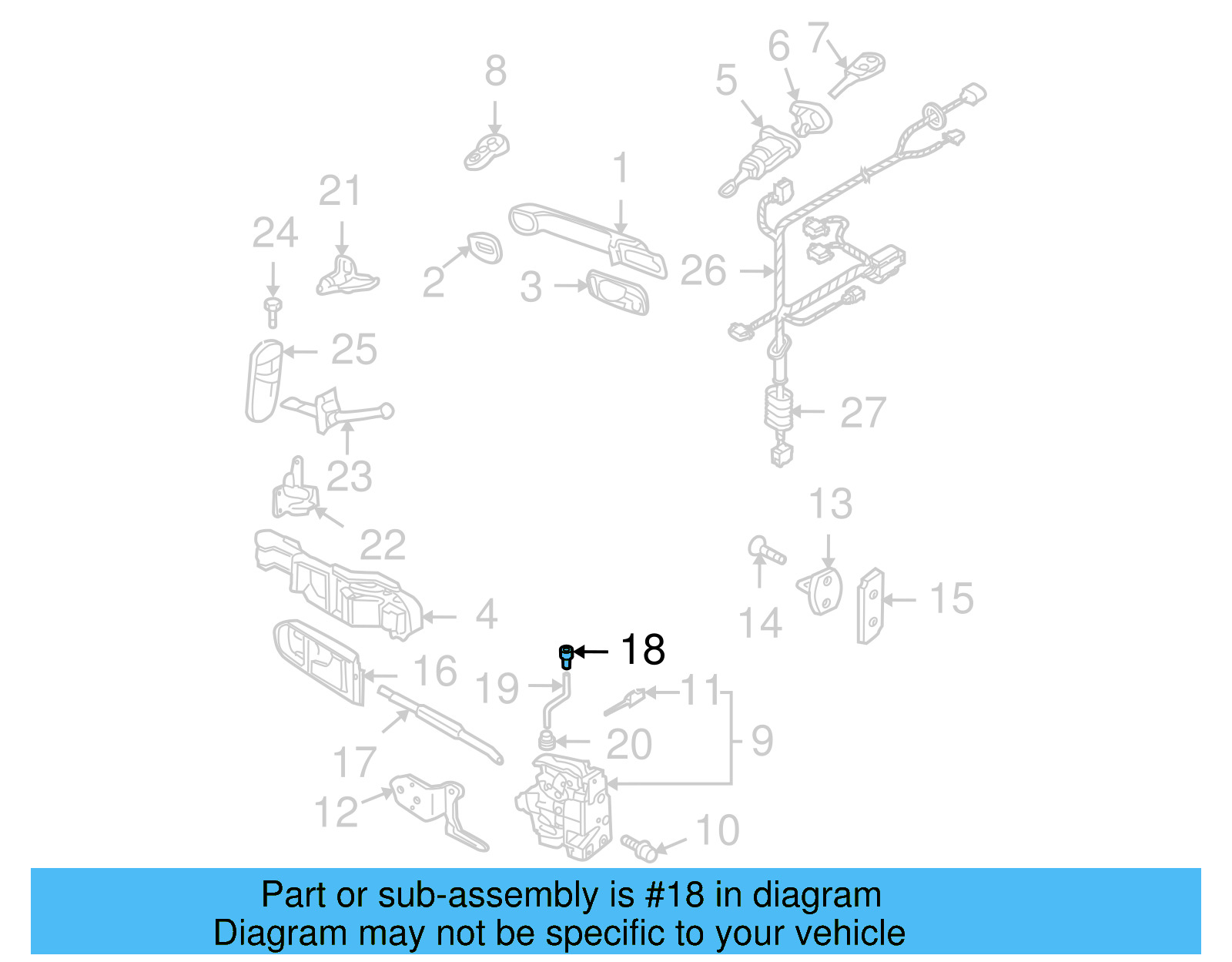 Knob 3B0-837-187-B-01C - View 29