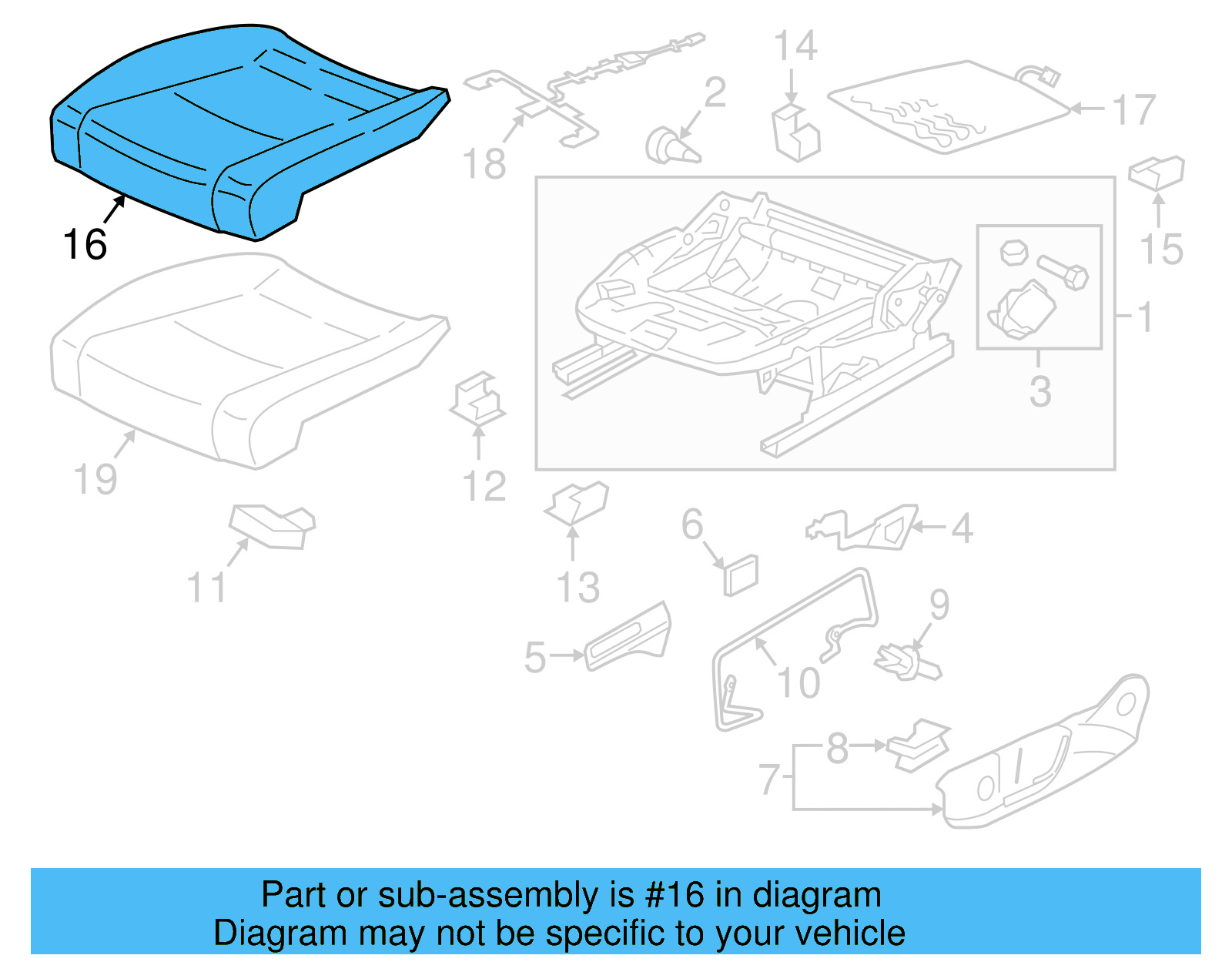 Seat Cover 5G0-881-405-EE-CWY - View 4