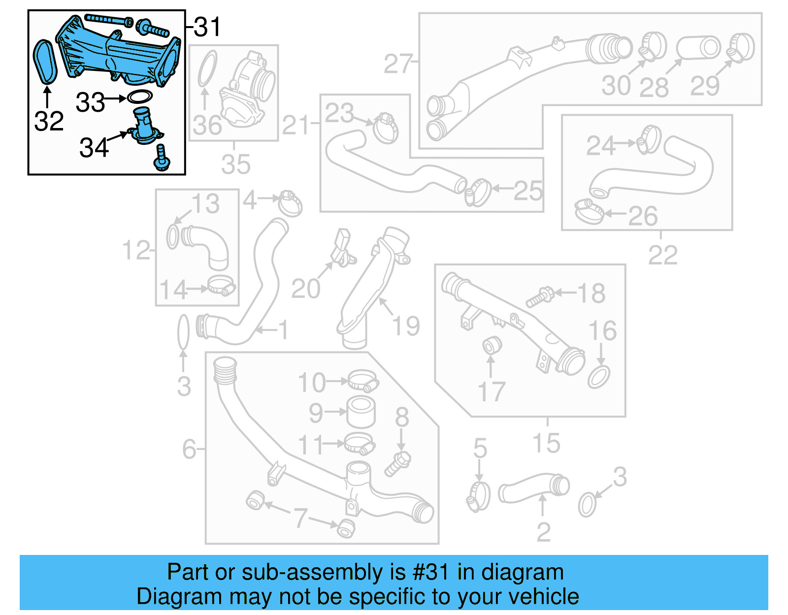 Pressure Pipe 059-145-762-AB - View 17