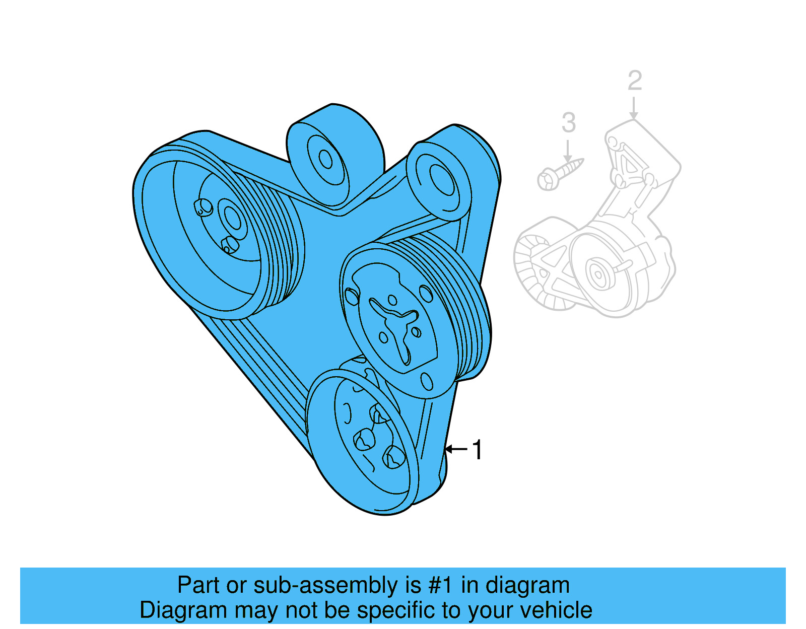 Serpentine Belt 06A-260-849-C - View 35